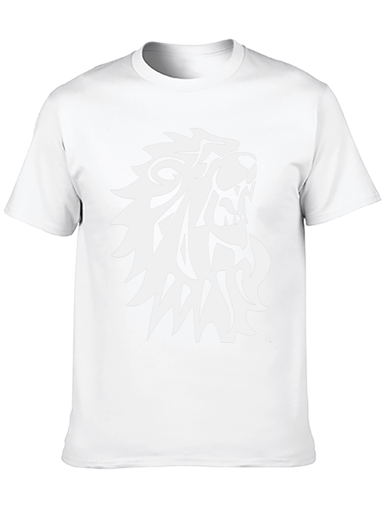 Lion Graphic Tee - Mens Black T-Shirt