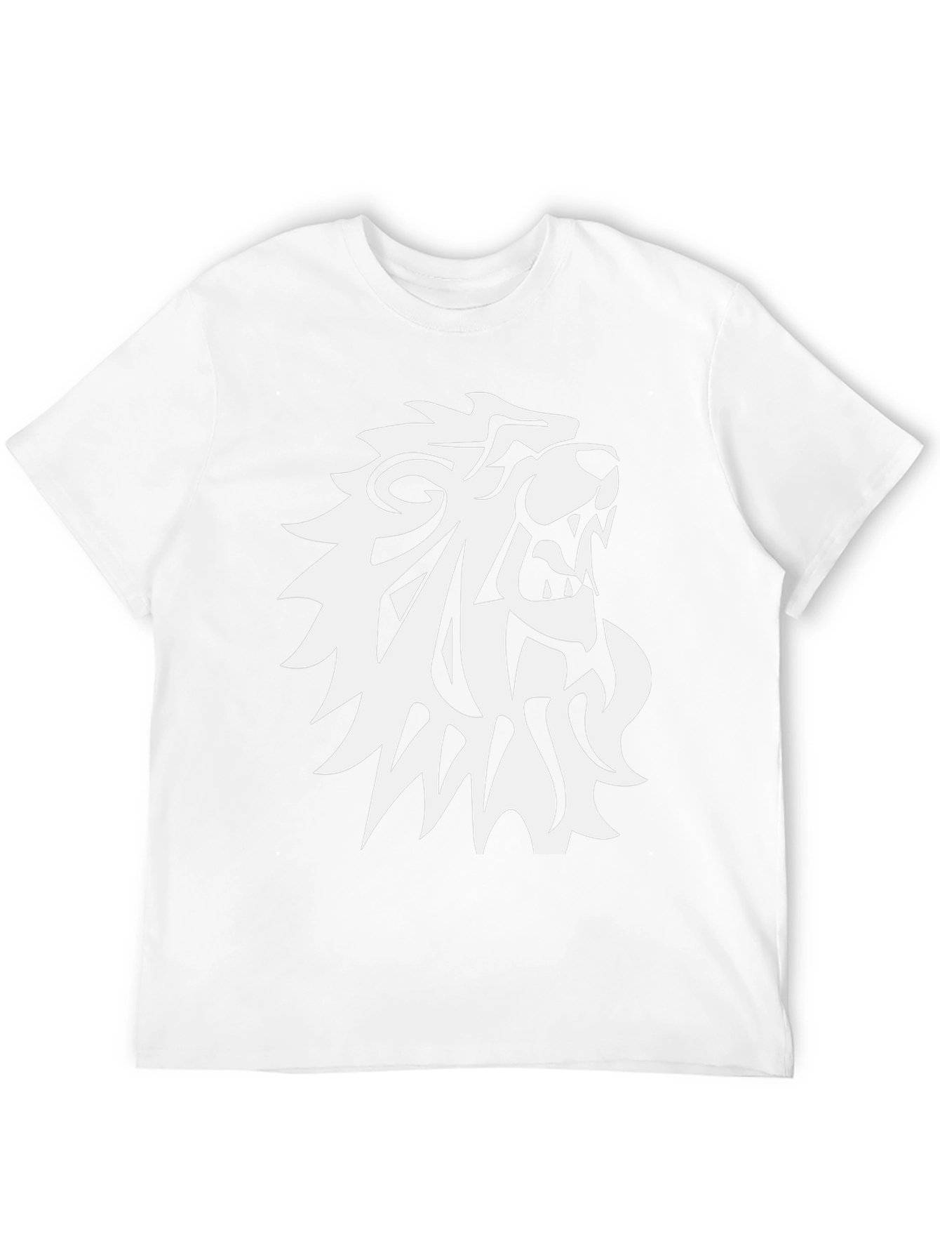Lion Graphic Tee - Mens Black T-Shirt