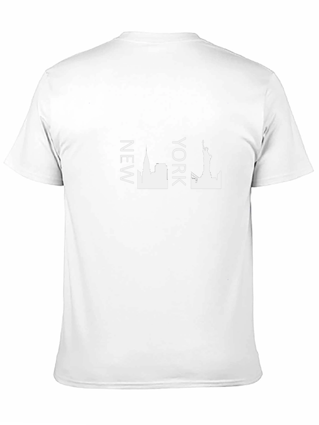 NYC Skyline Graphic Tee - Black
