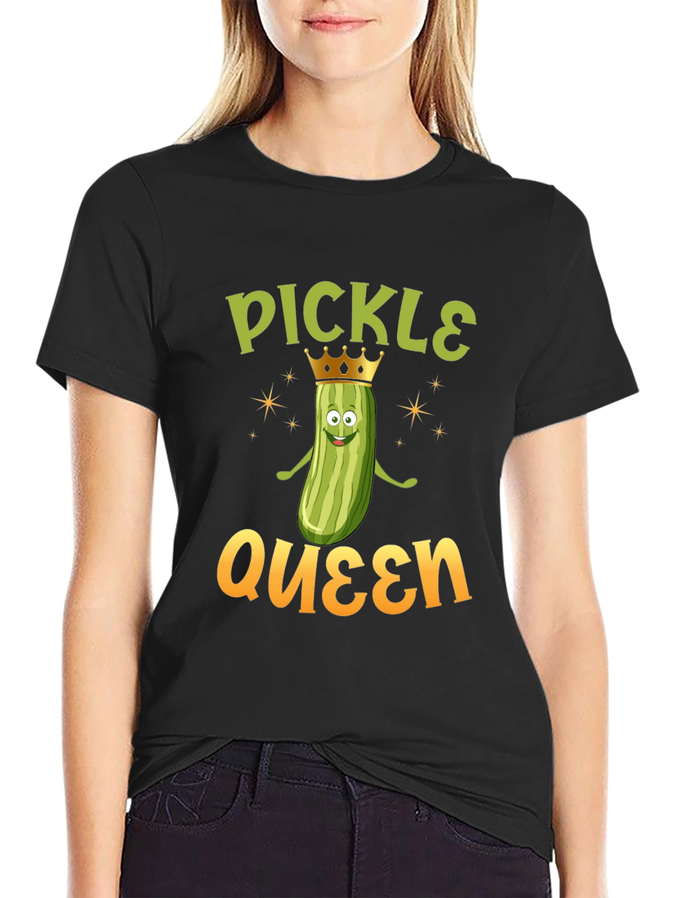 Pickle Queen T-Shirt - Funny Foodie Tee