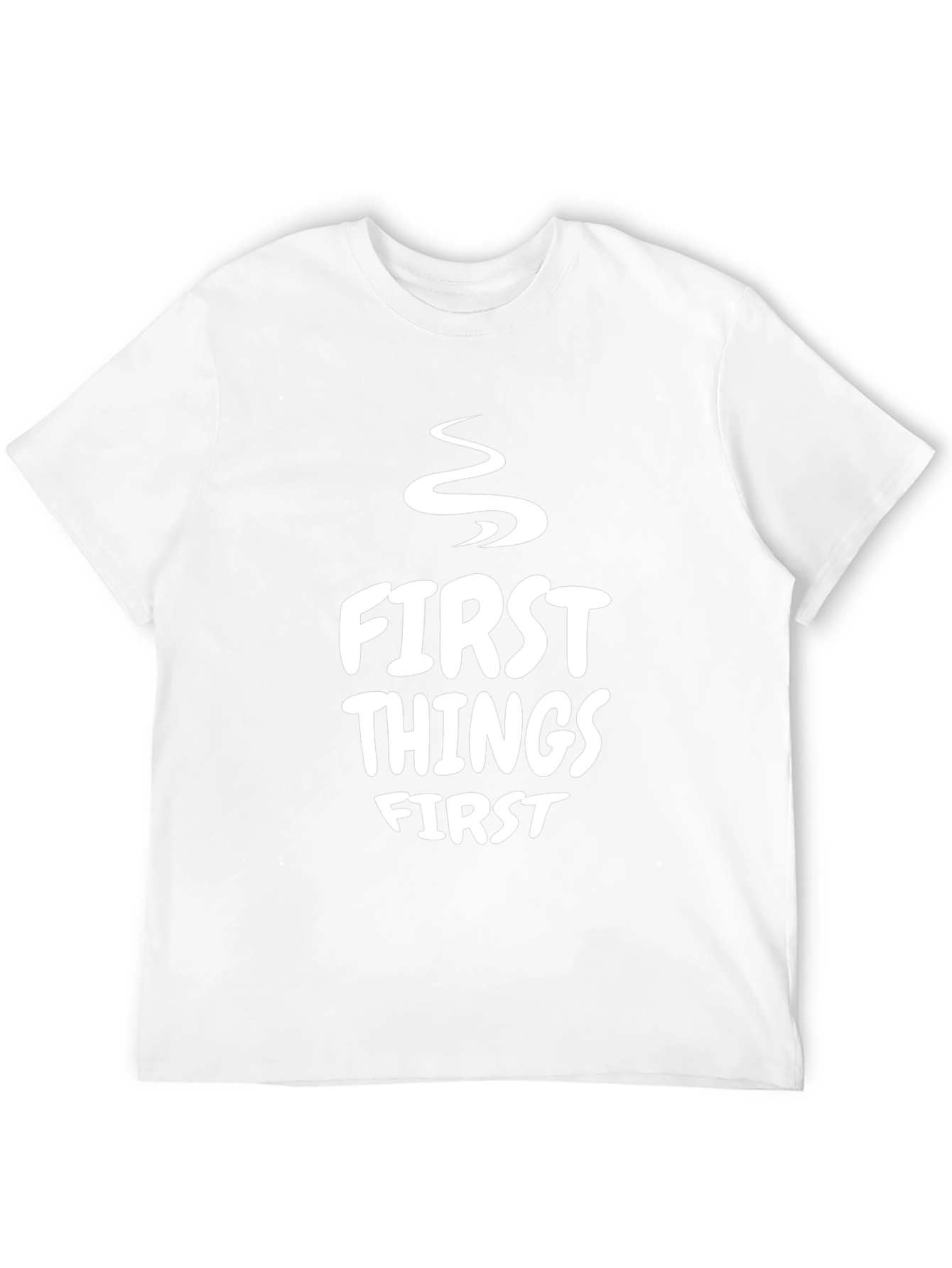 First Things First Graphic Tee - Black