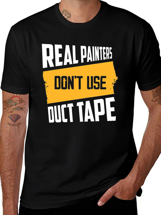 Real Painters Duct Tape Graphic Tee