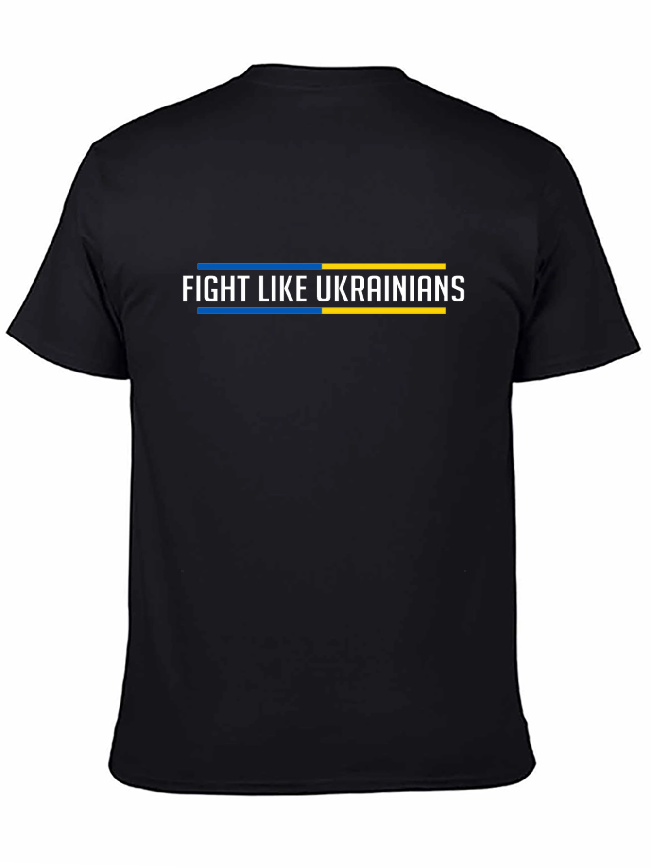 Fight Like Ukrainians Graphic Tee - Black
