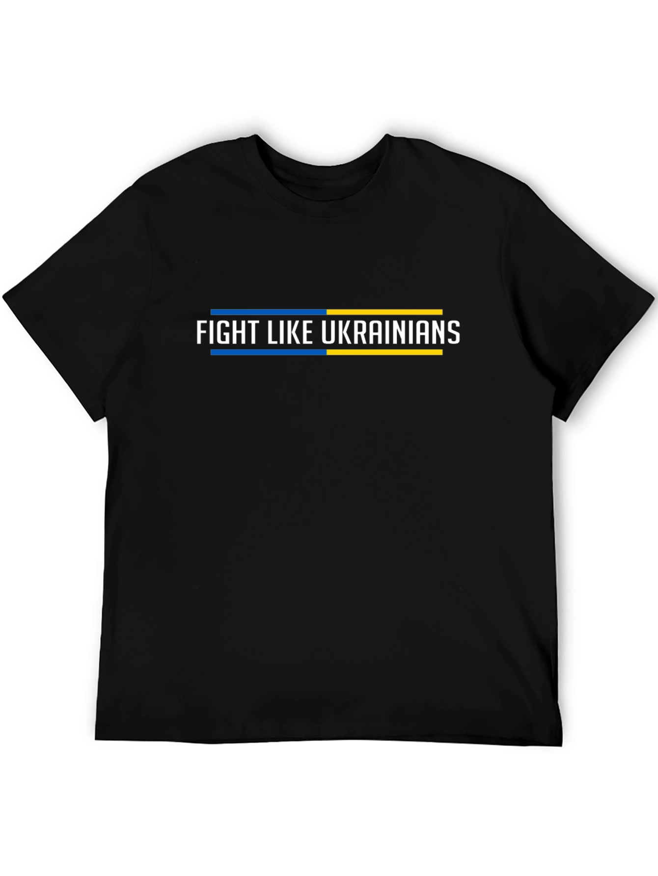 Fight Like Ukrainians Graphic Tee - Black