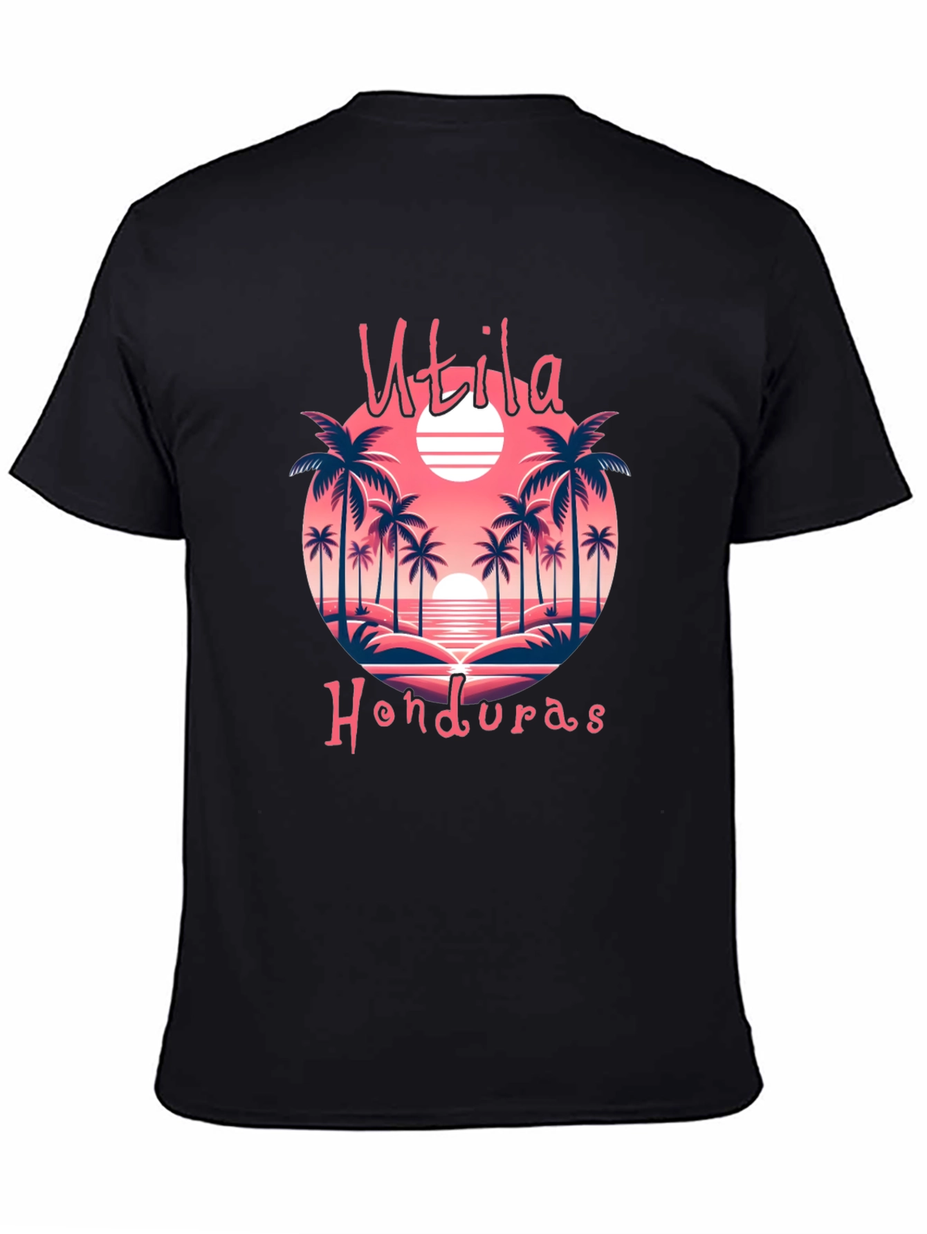 Utila Honduras Beach Graphic T-Shirt
