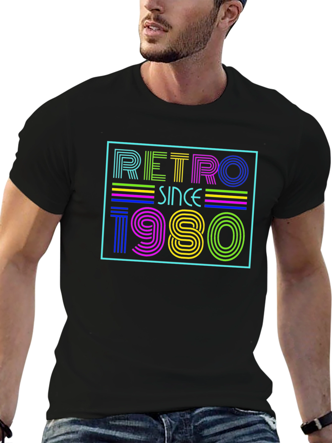 Retro Since 1980 Graphic Tee