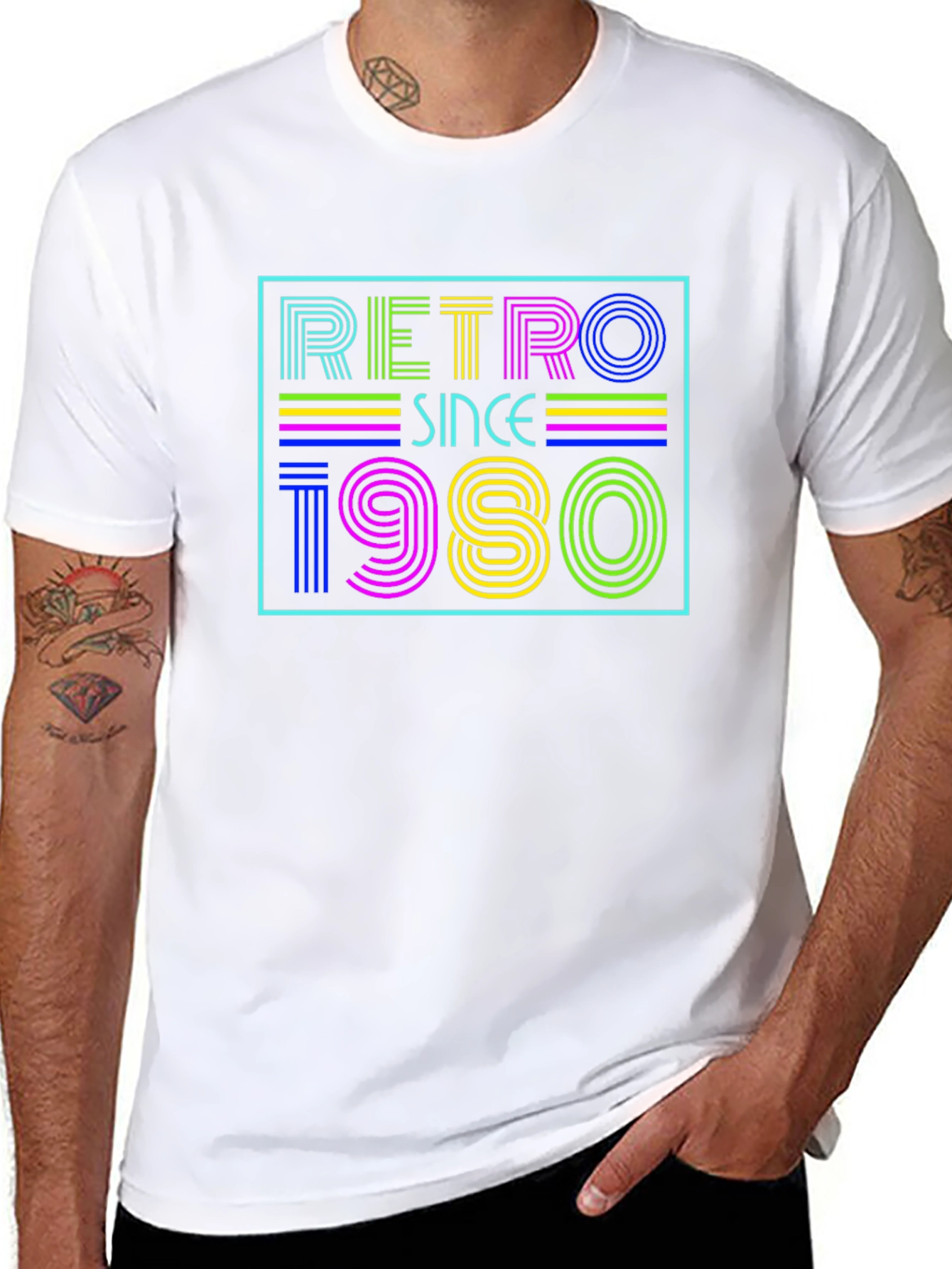 Retro Since 1980 Graphic Tee