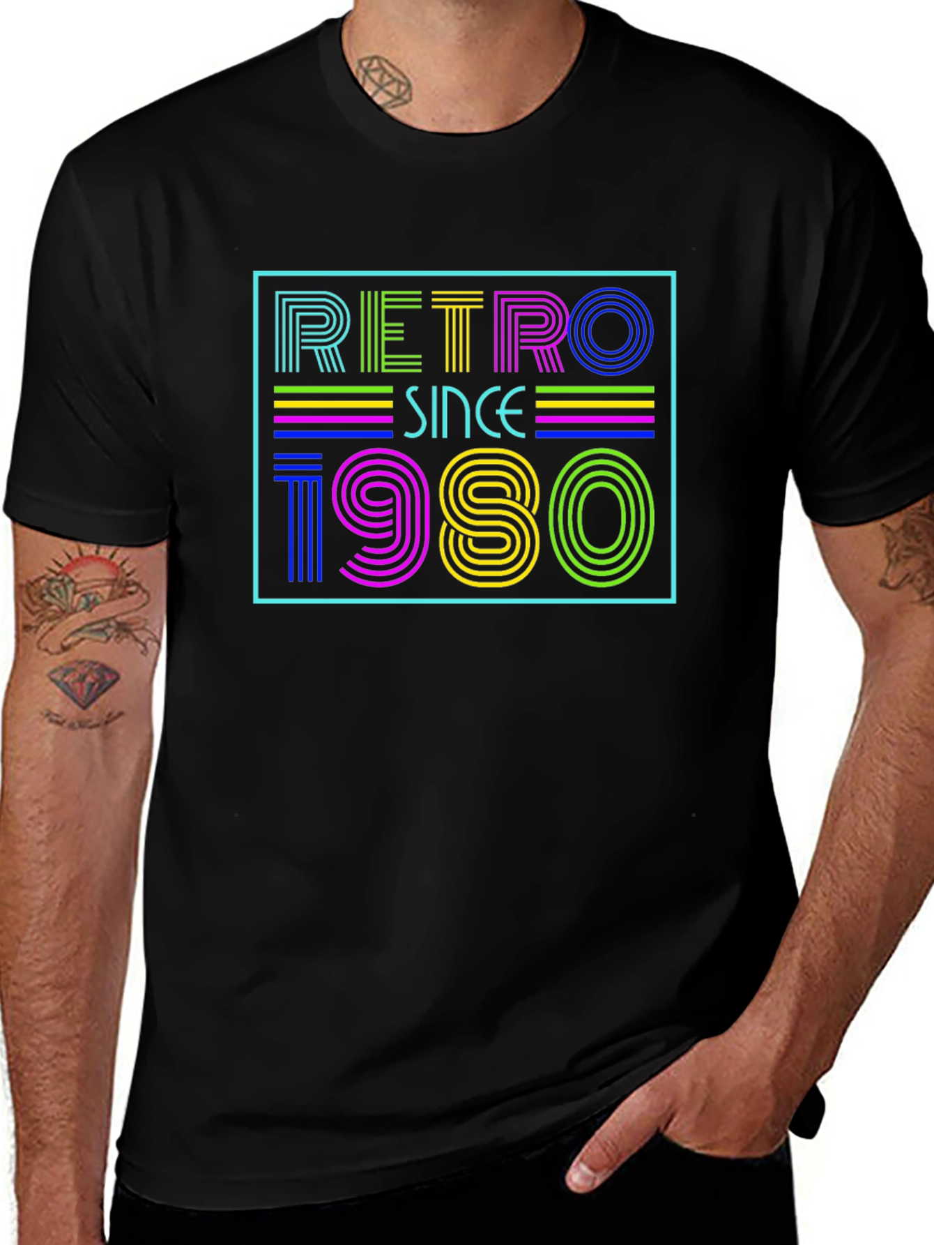 Retro Since 1980 Graphic Tee