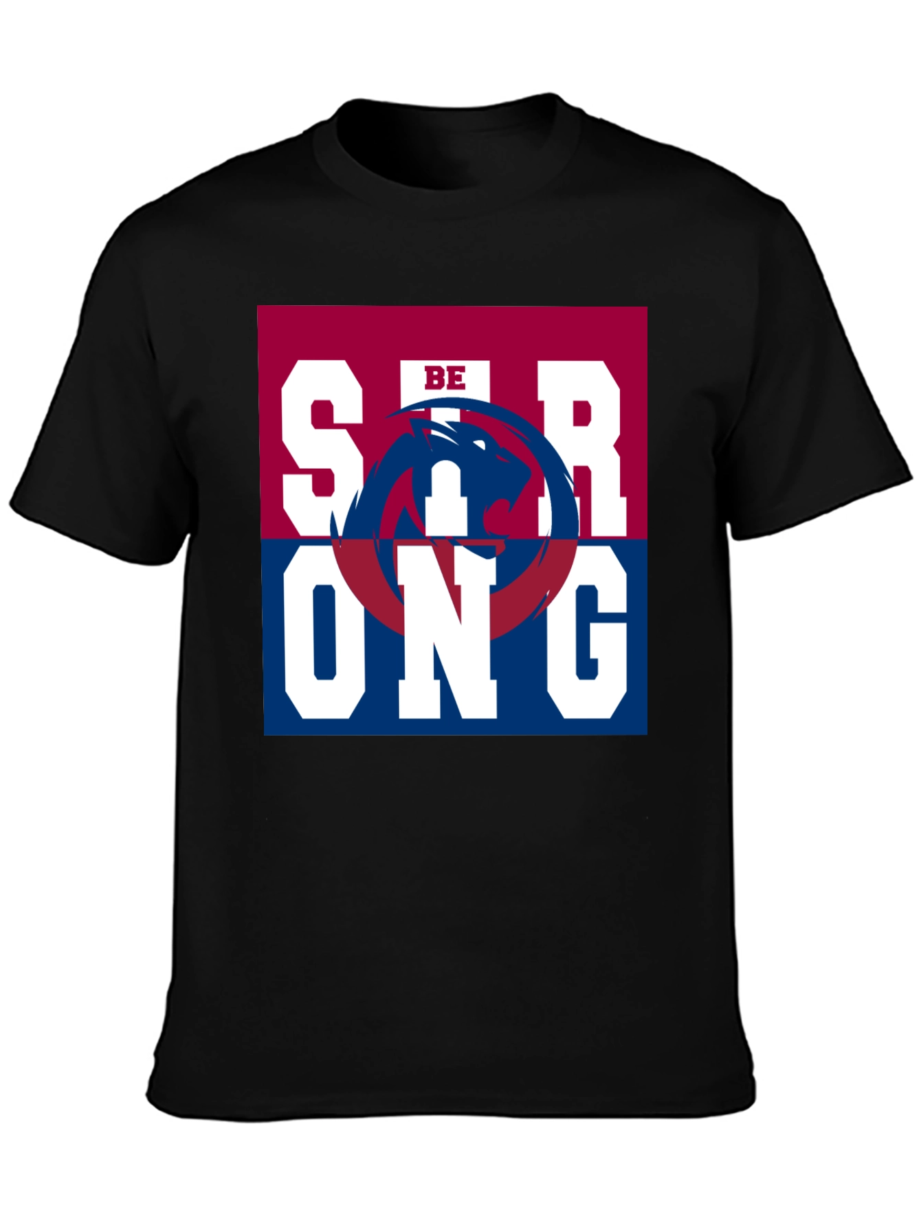 Be Strong Graphic Tee - Modern Urban Style