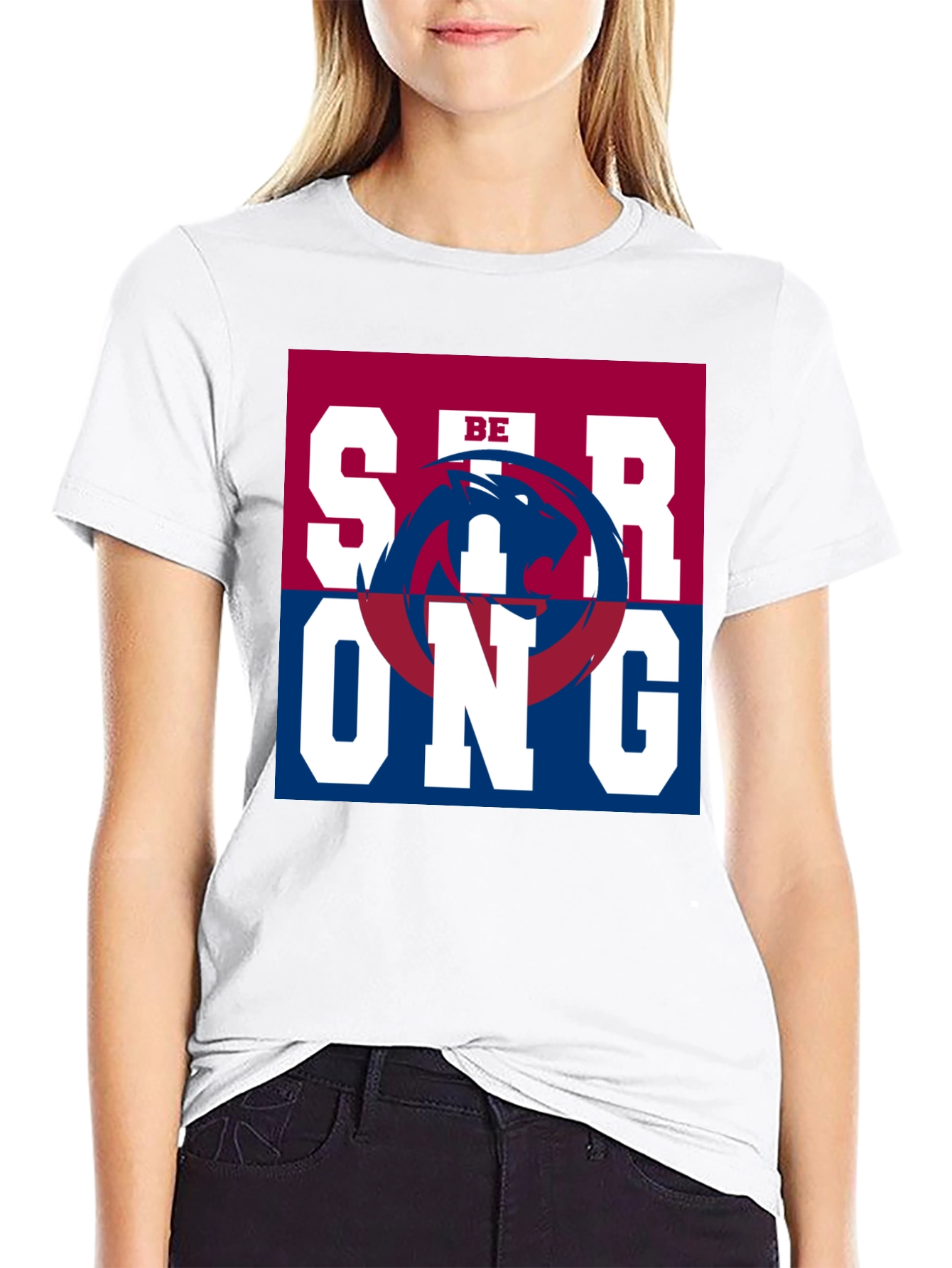 Be Strong Graphic Tee - Modern Urban Style