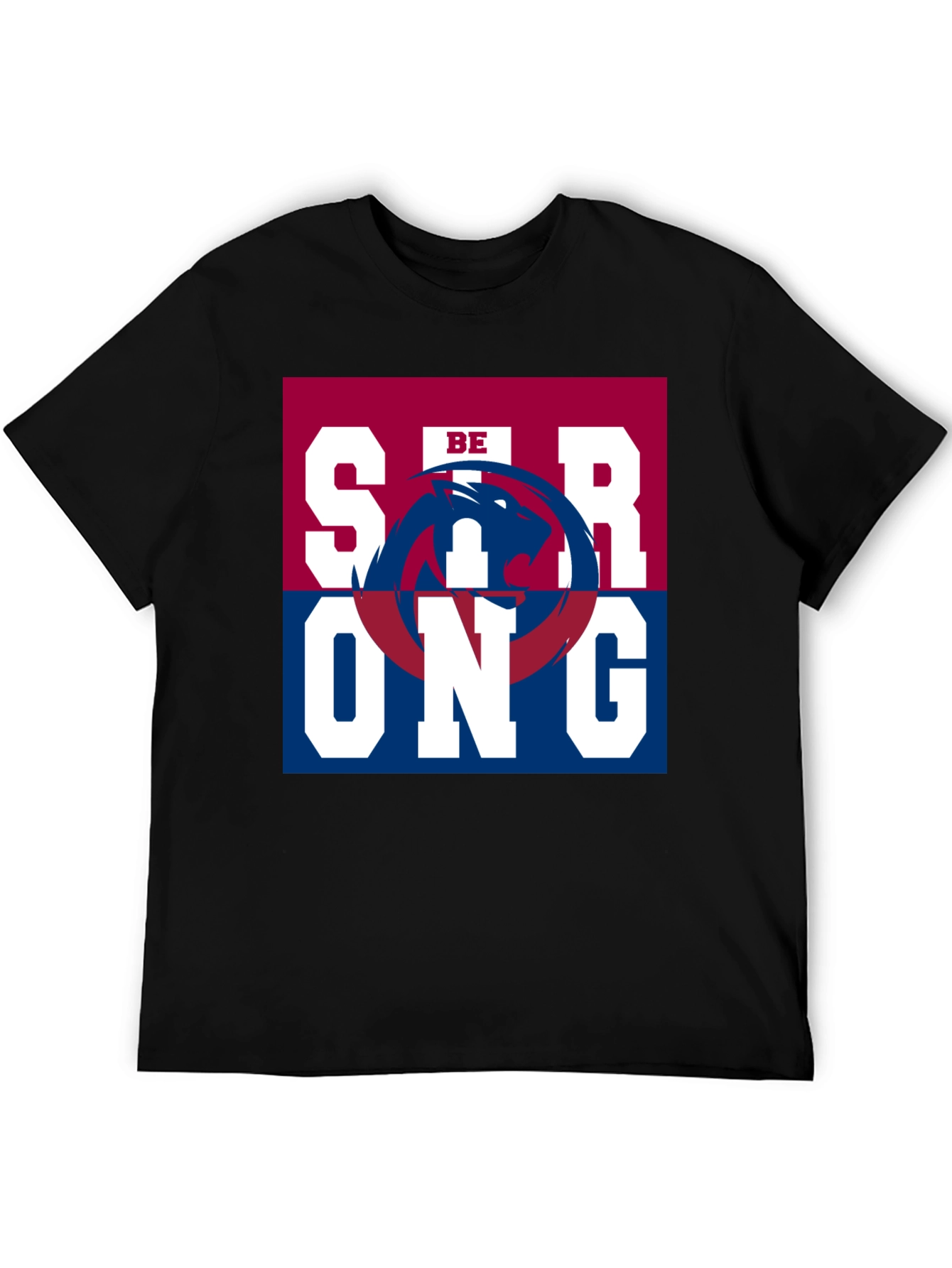 Be Strong Graphic Tee - Modern Urban Style