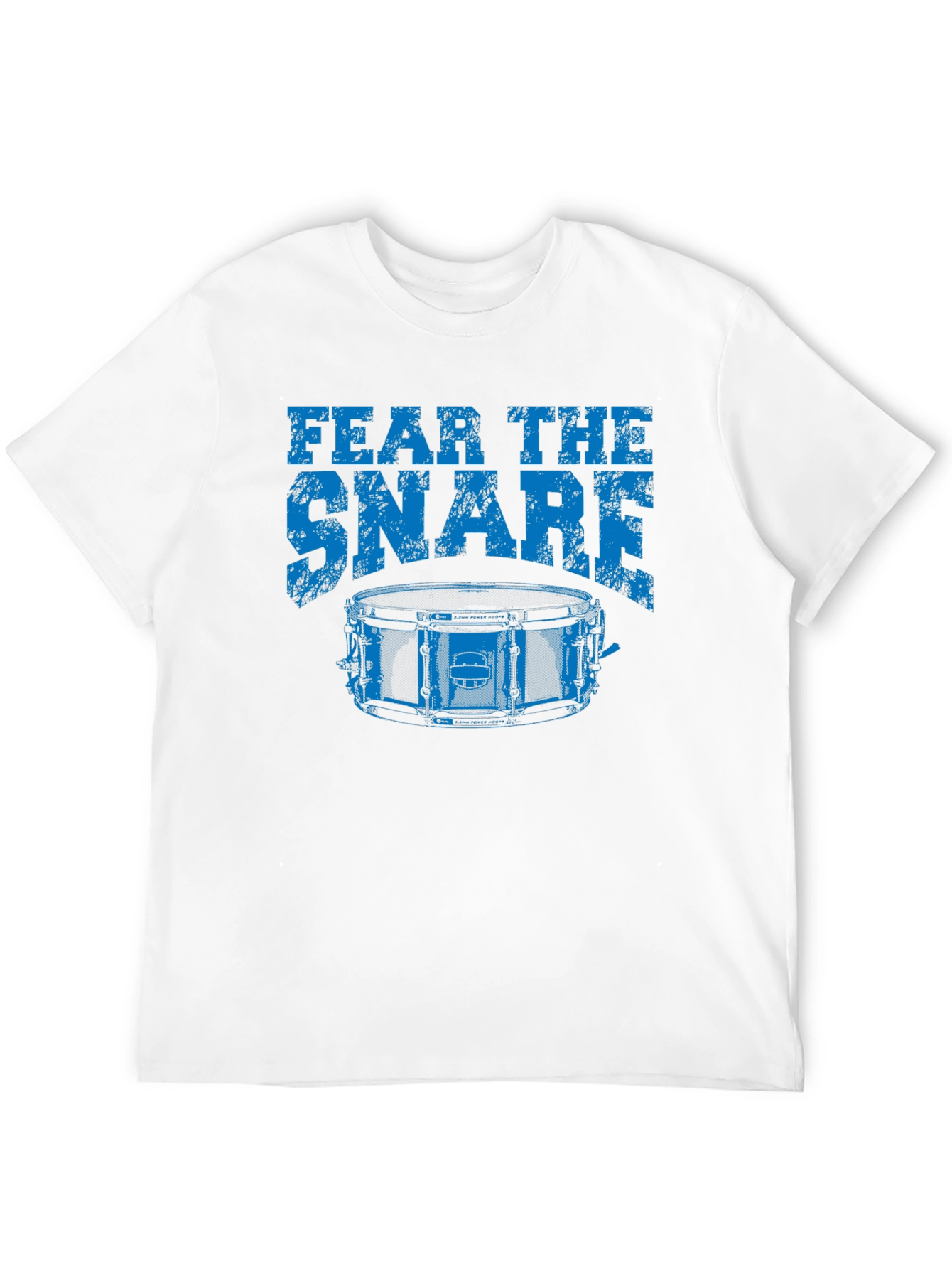 Fear The Snare Drummer T-Shirt - Black Cotton Tee