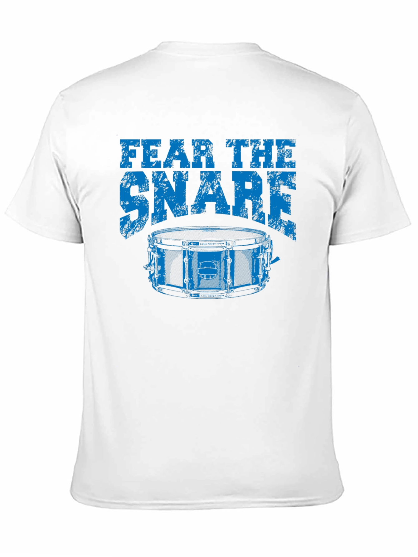 Fear The Snare Drummer T-Shirt - Black Cotton Tee