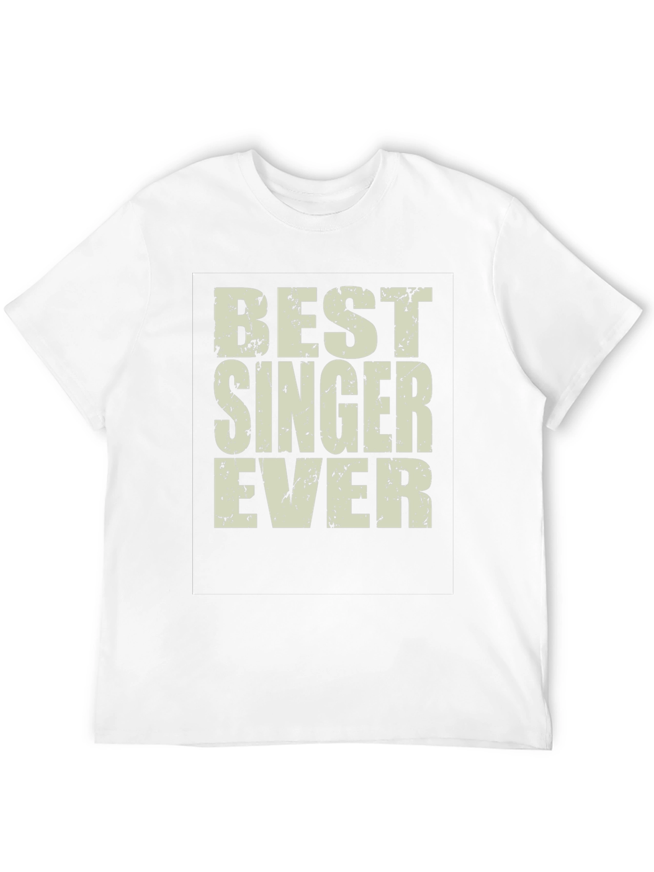 Best Singer Ever Graphic Tee - Black