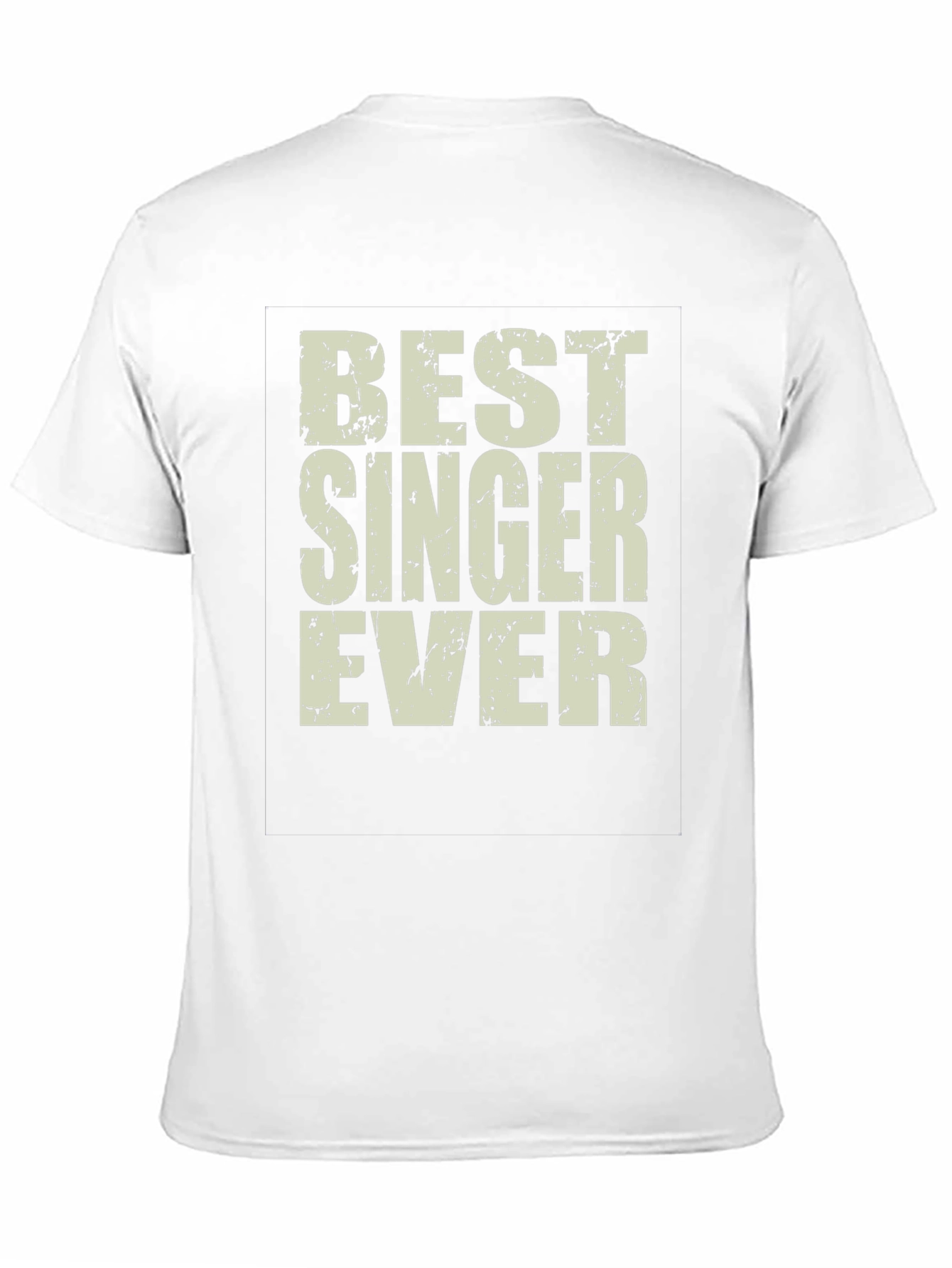 Best Singer Ever Graphic Tee - Black