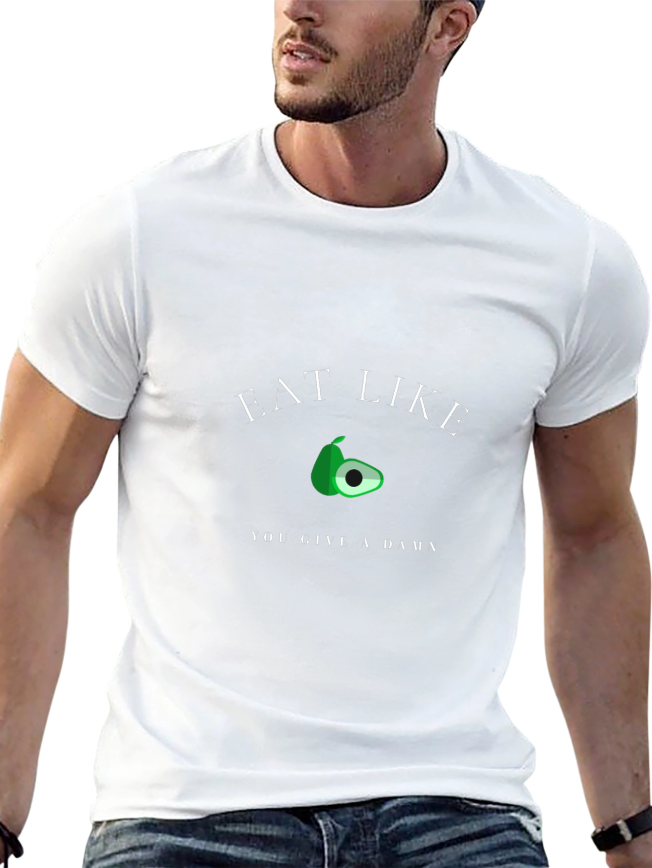 Eat Like You Give a Damn Graphic Tee