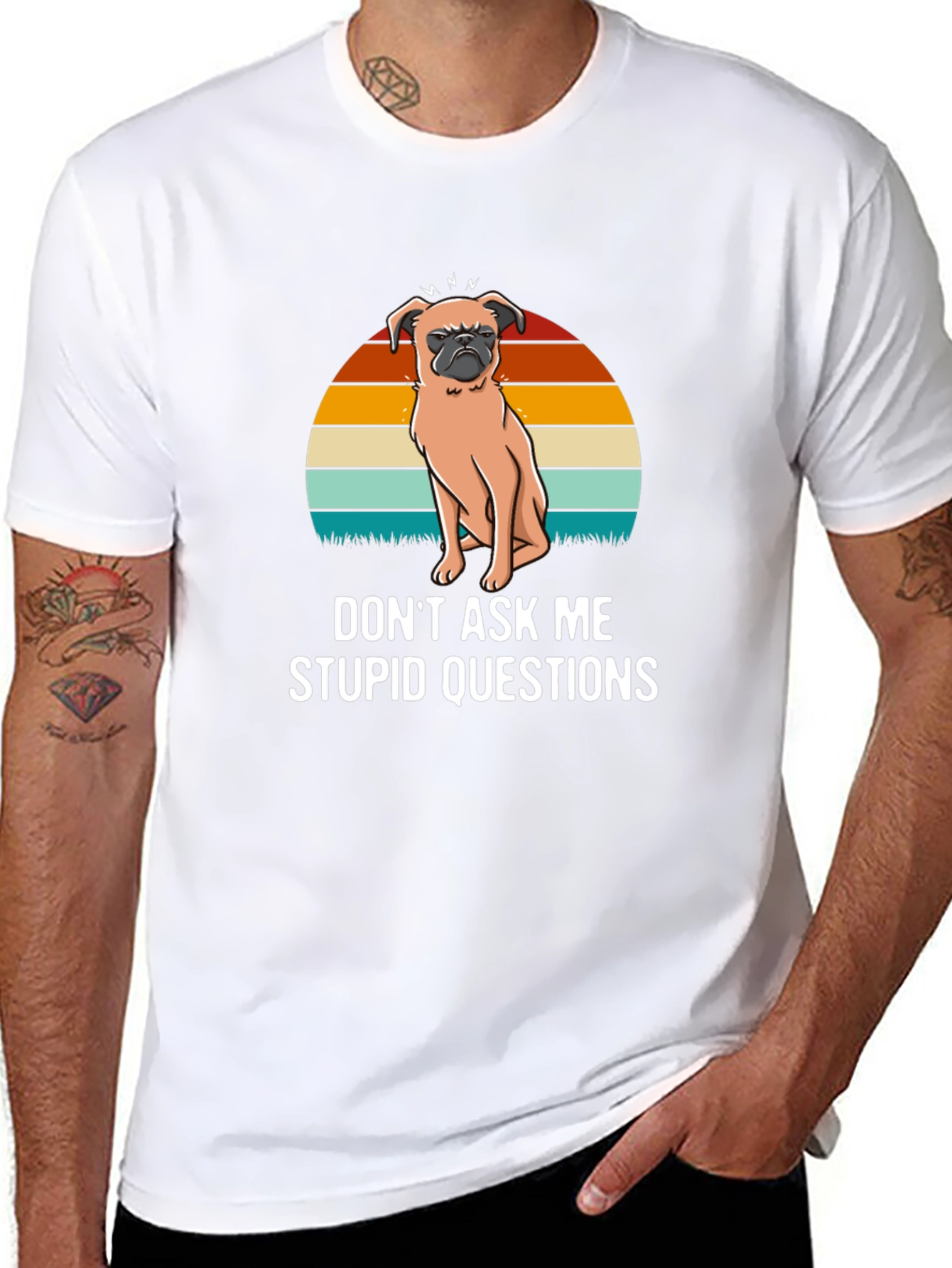 Dont Ask Me Stupid Questions Graphic T-Shirt