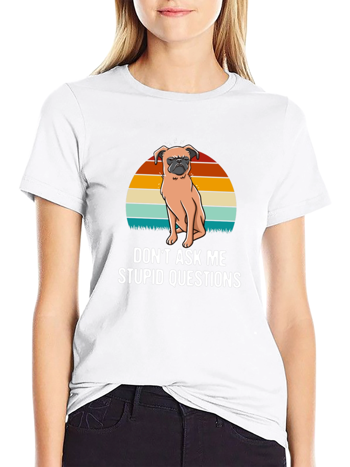 Dont Ask Me Stupid Questions Graphic T-Shirt