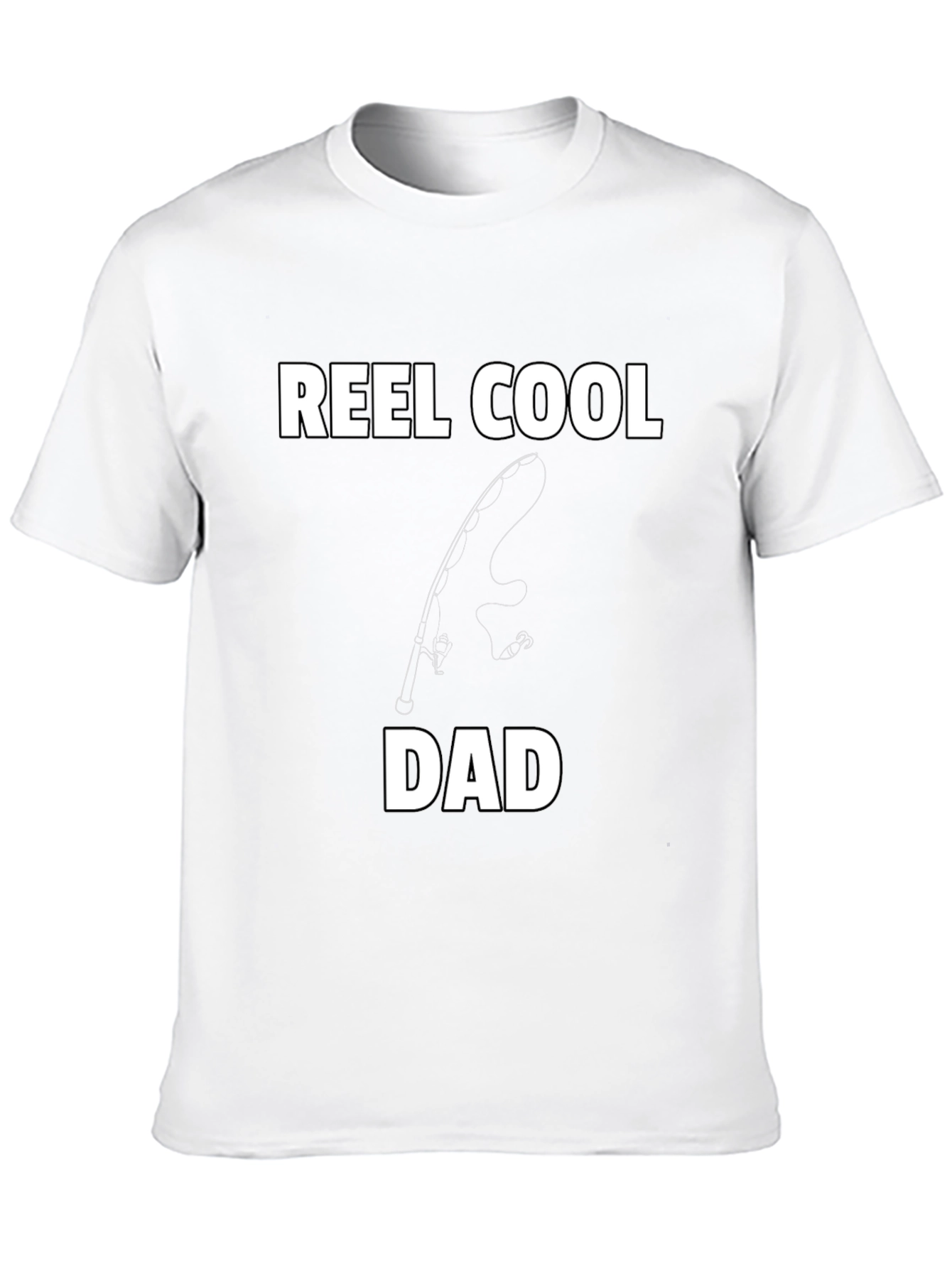 Reel Cool Dad T-Shirt - Fishing Fathers Day Tee