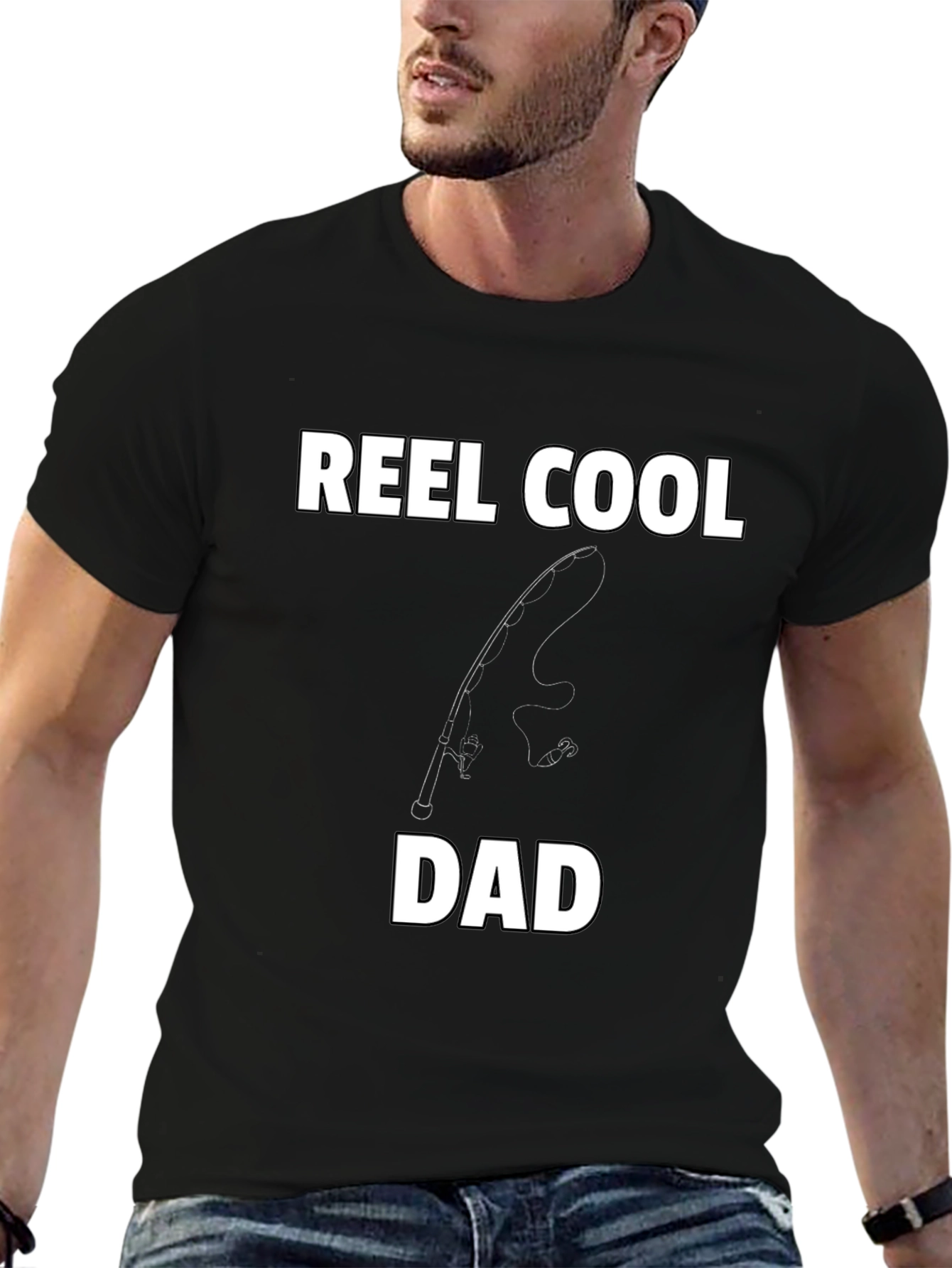 Reel Cool Dad T-Shirt - Fishing Fathers Day Tee