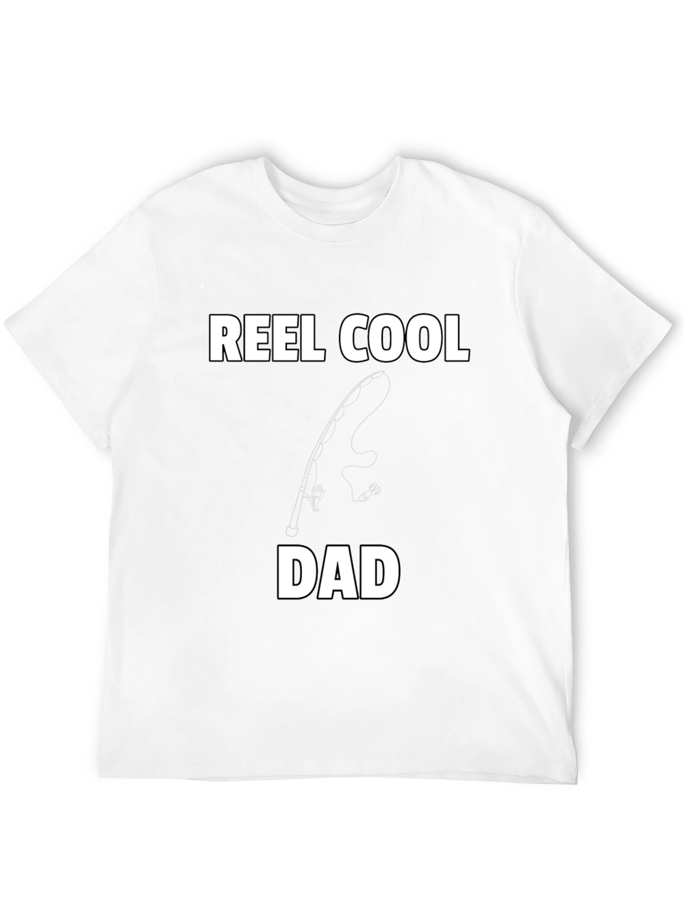 Reel Cool Dad T-Shirt - Fishing Fathers Day Tee