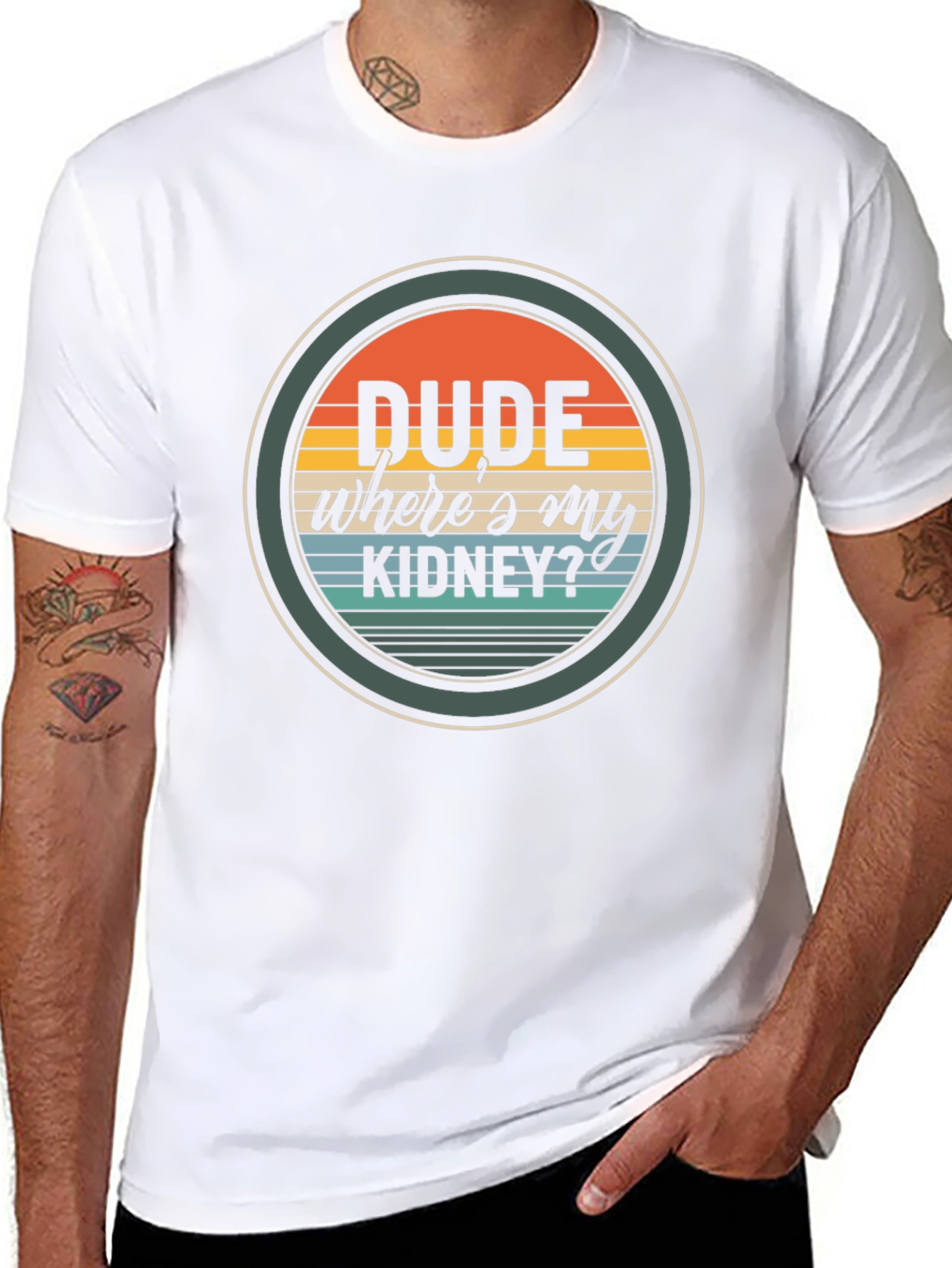 Dude Wheres My Kidney? Graphic T-Shirt