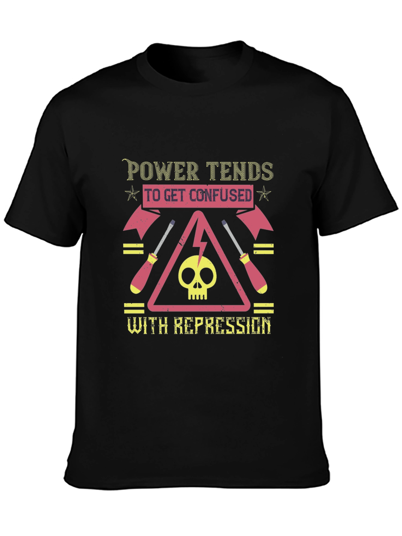 Power Tends to Get Confused T-Shirt