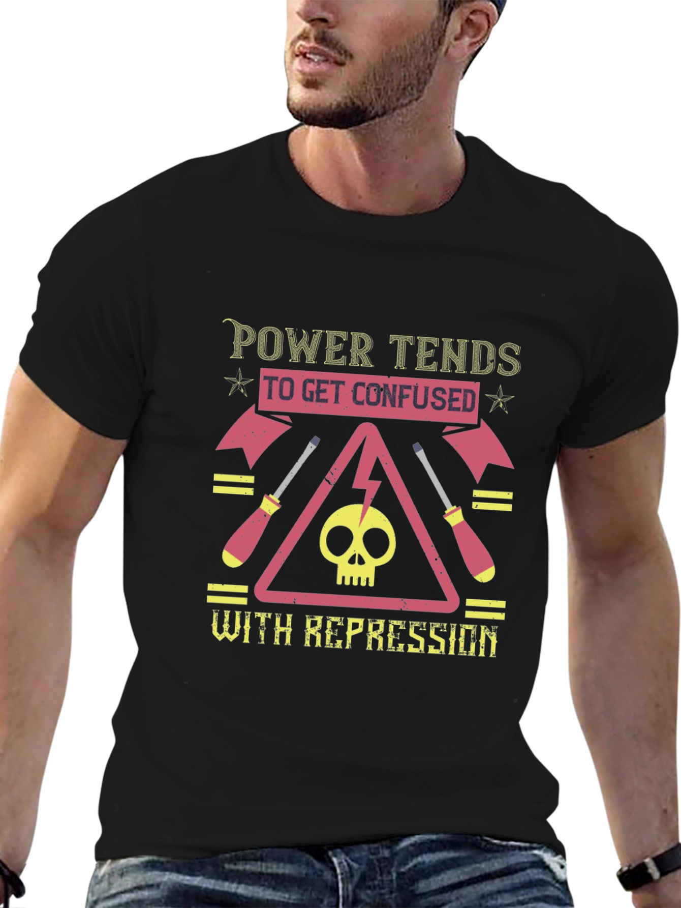 Power Tends to Get Confused T-Shirt