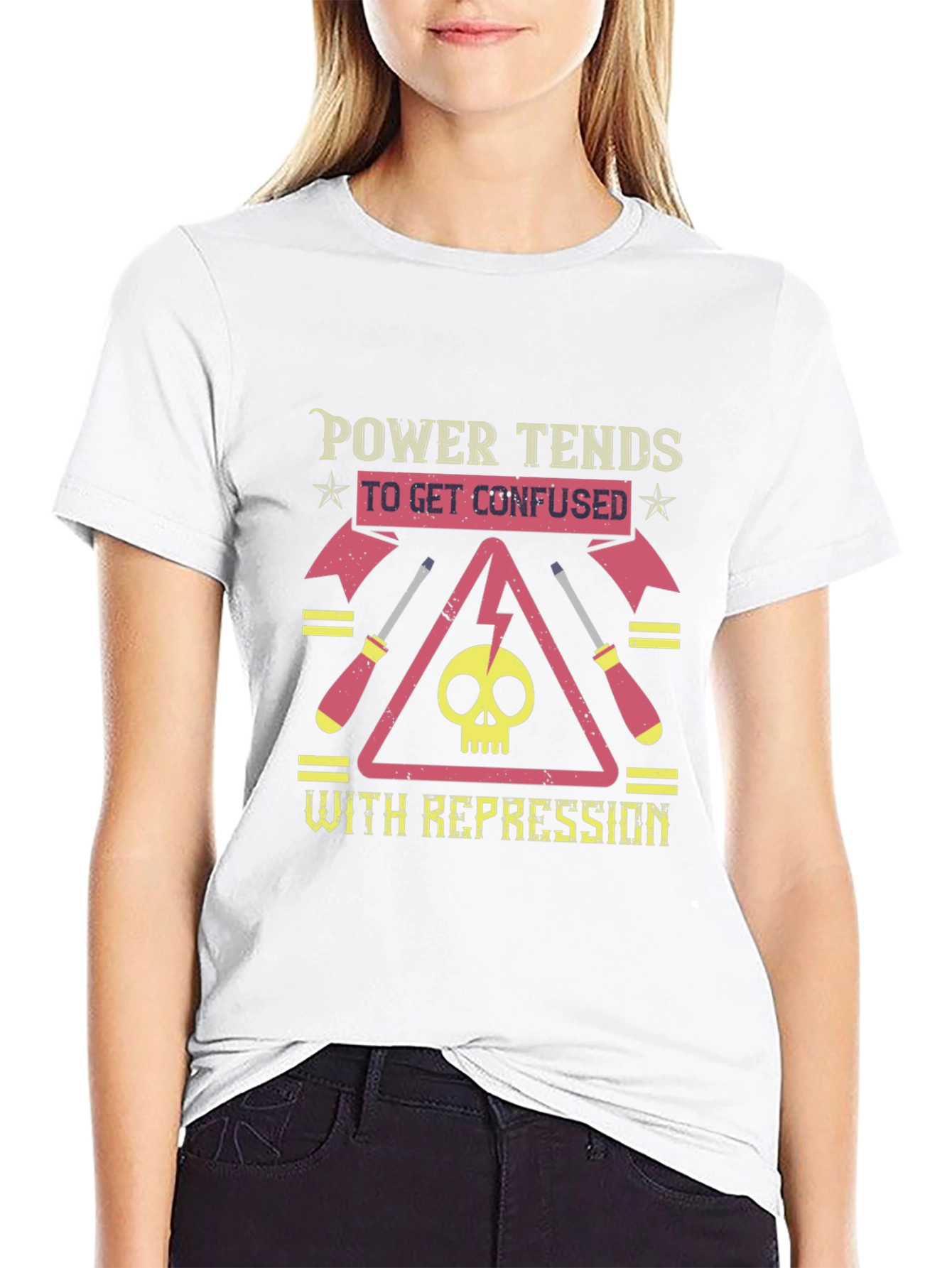 Power Tends to Get Confused T-Shirt