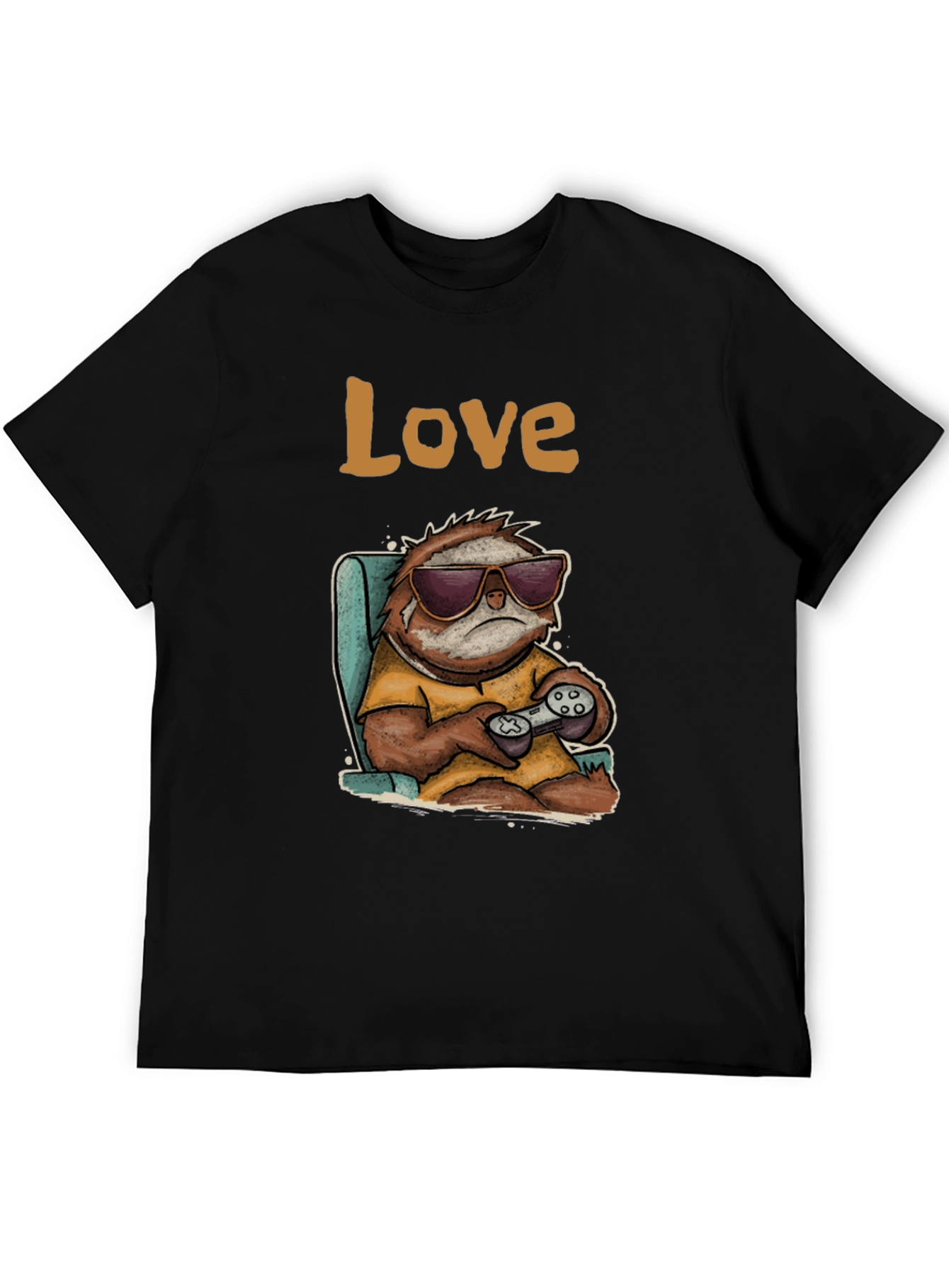 Gamer Sloth T-Shirt - Love Gaming