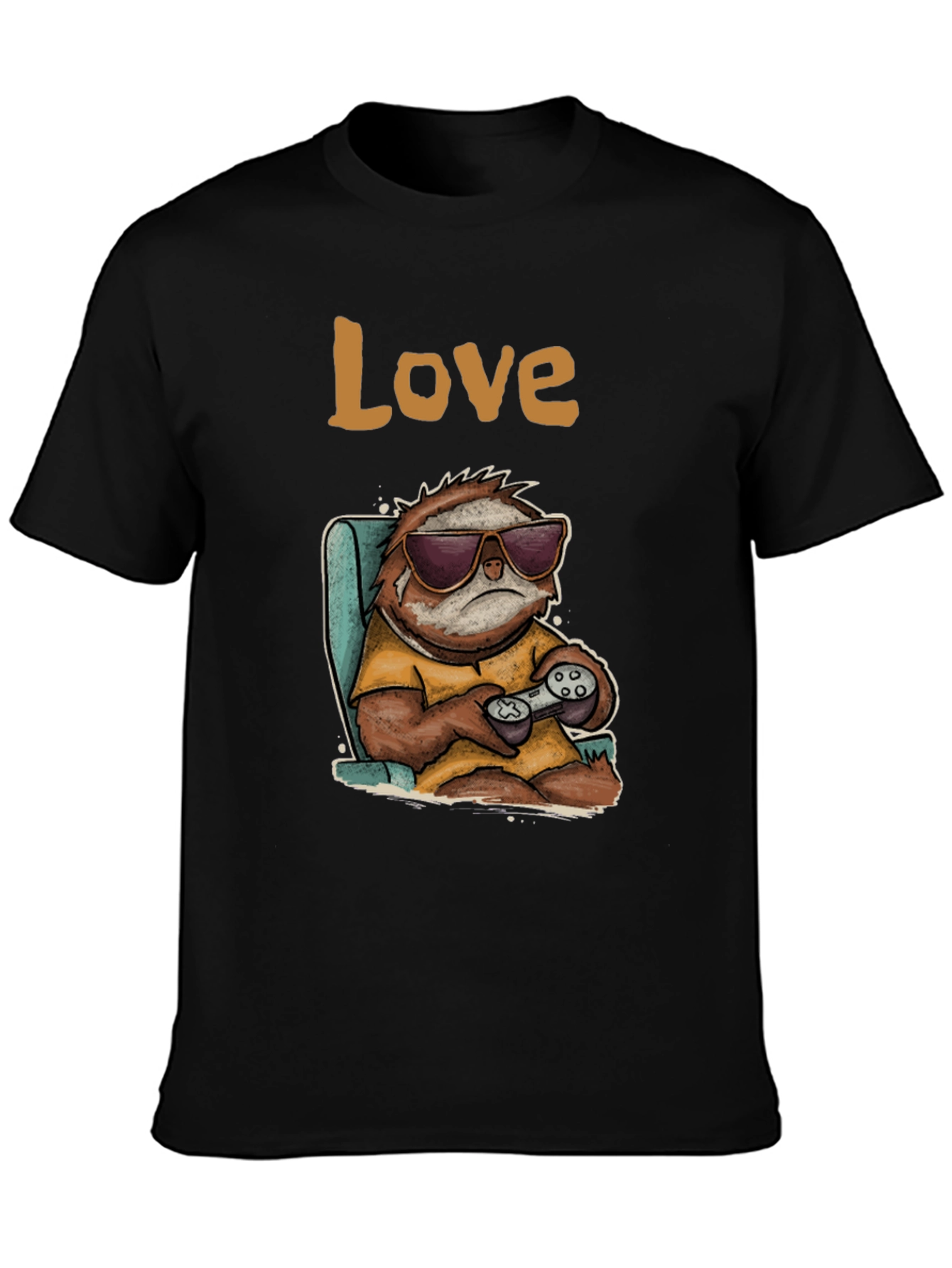 Gamer Sloth T-Shirt - Love Gaming