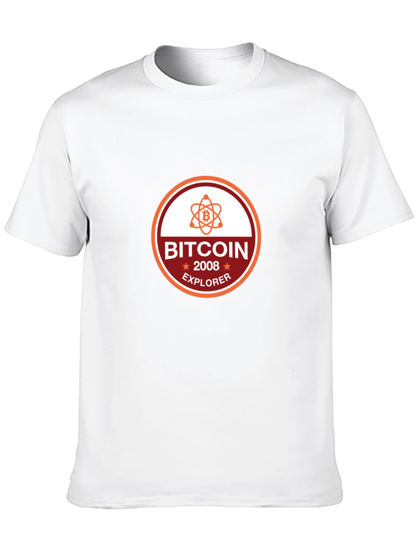 Bitcoin 2008 Explorer Black T-Shirt