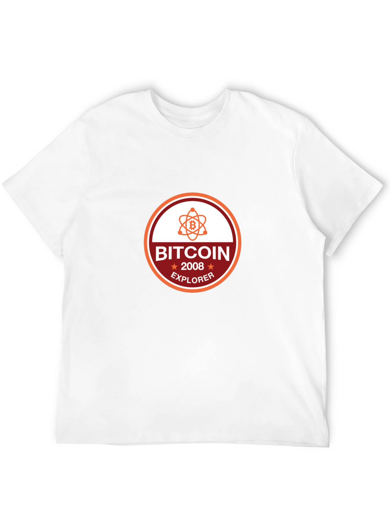Bitcoin 2008 Explorer Black T-Shirt