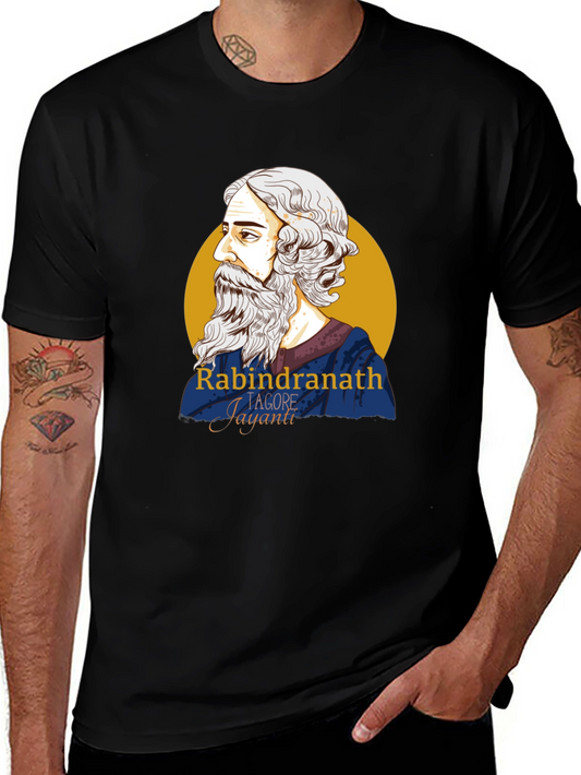 Rabindranath Tagore Graphic T-Shirt