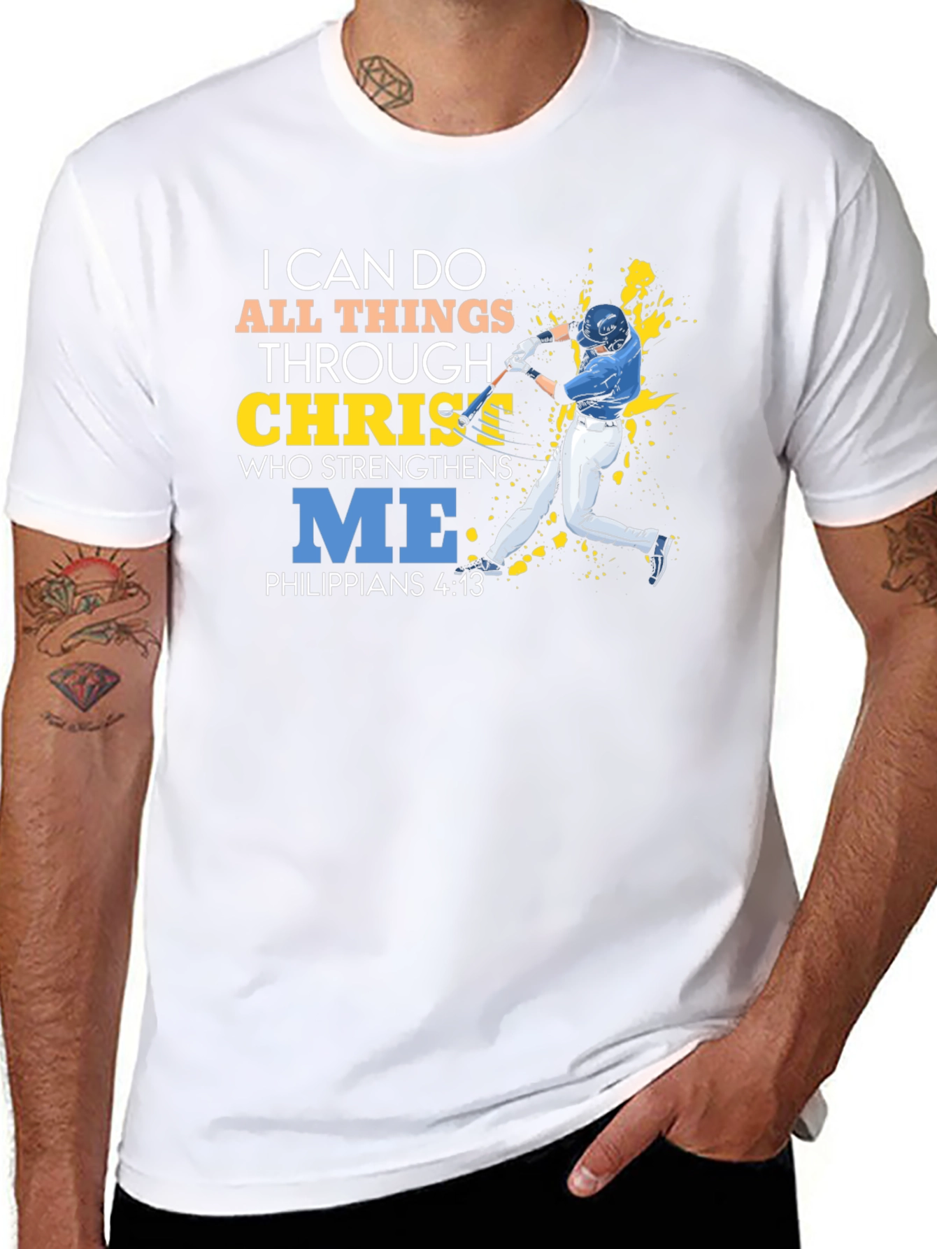 Inspirational Christian Baseball T-Shirt