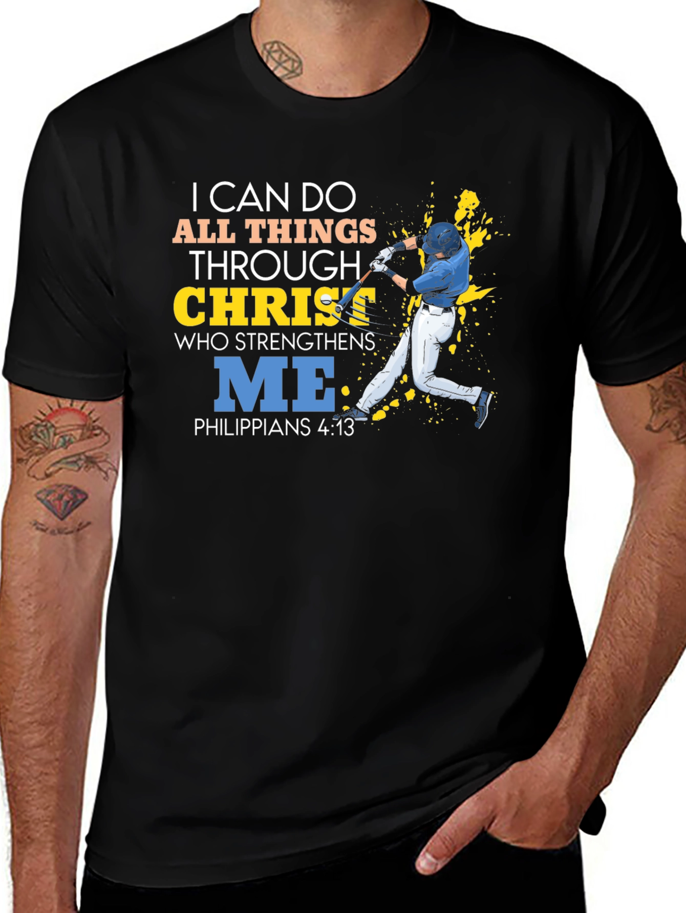 Inspirational Christian Baseball T-Shirt