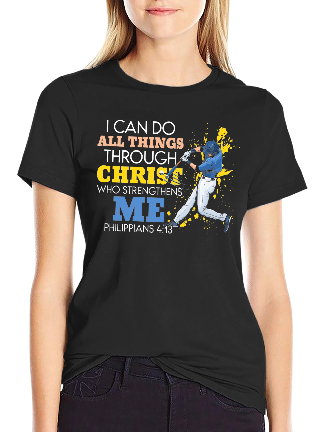 Inspirational Christian Baseball T-Shirt