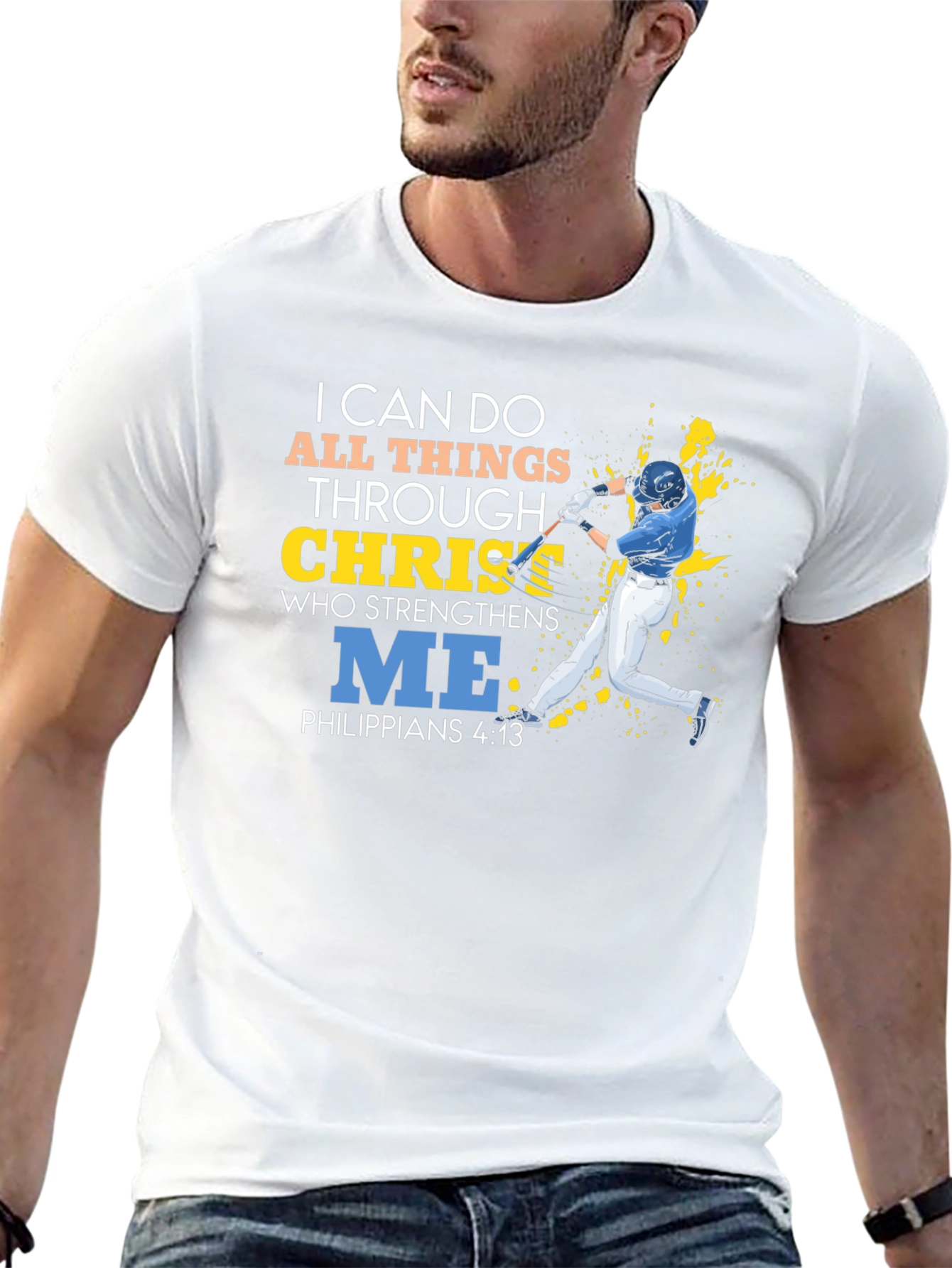 Inspirational Christian Baseball T-Shirt