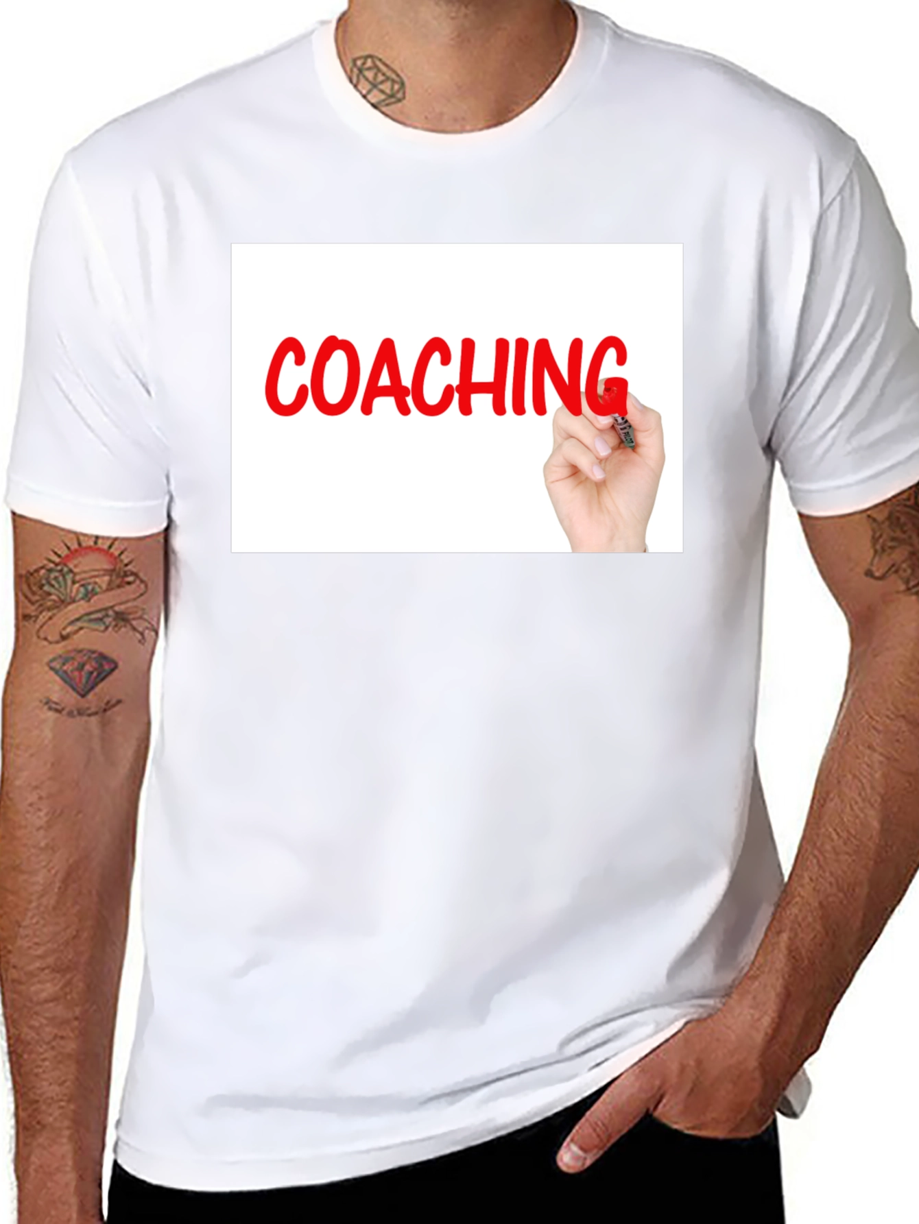 Coaching T-Shirt - Motivational Tee for Success