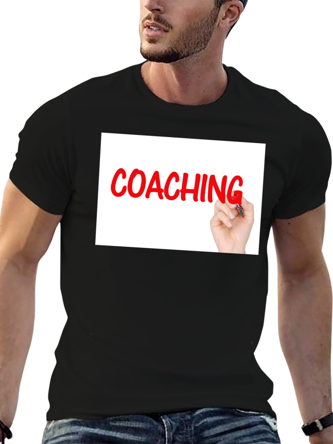 Coaching T-Shirt - Motivational Tee for Success