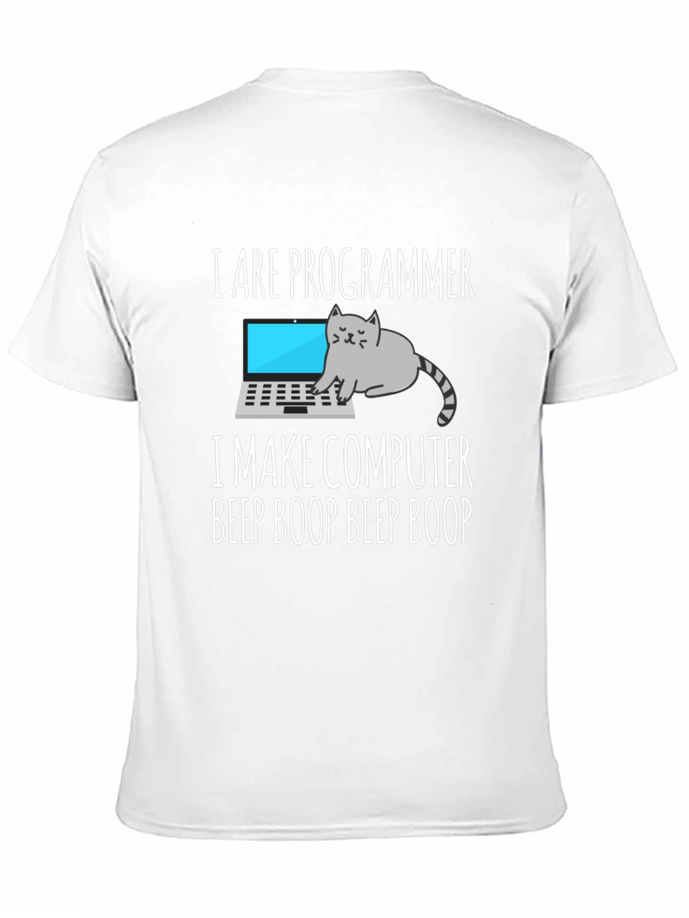 I are Programmer T-Shirt Cat Meme