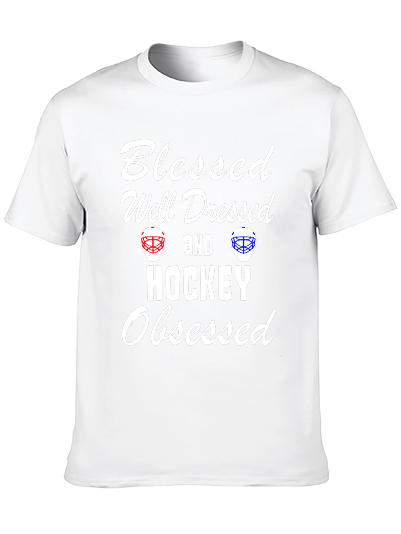 Blessed Hockey Obsessed Graphic Tee