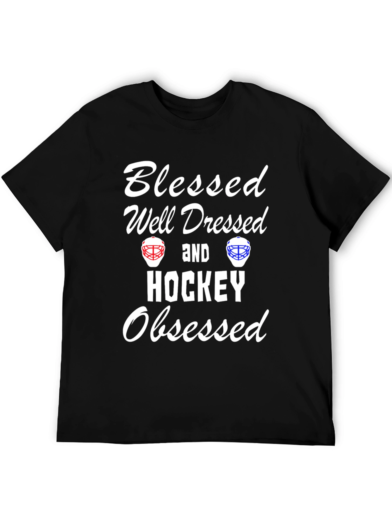Blessed Hockey Obsessed Graphic Tee
