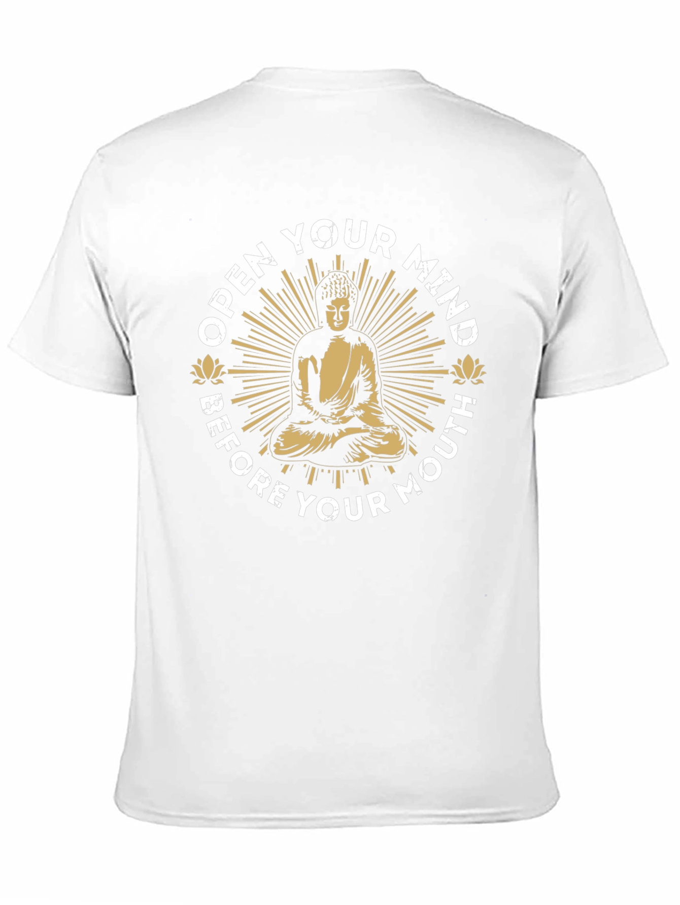 Open Your Mind T-Shirt - Buddha Graphic Tee