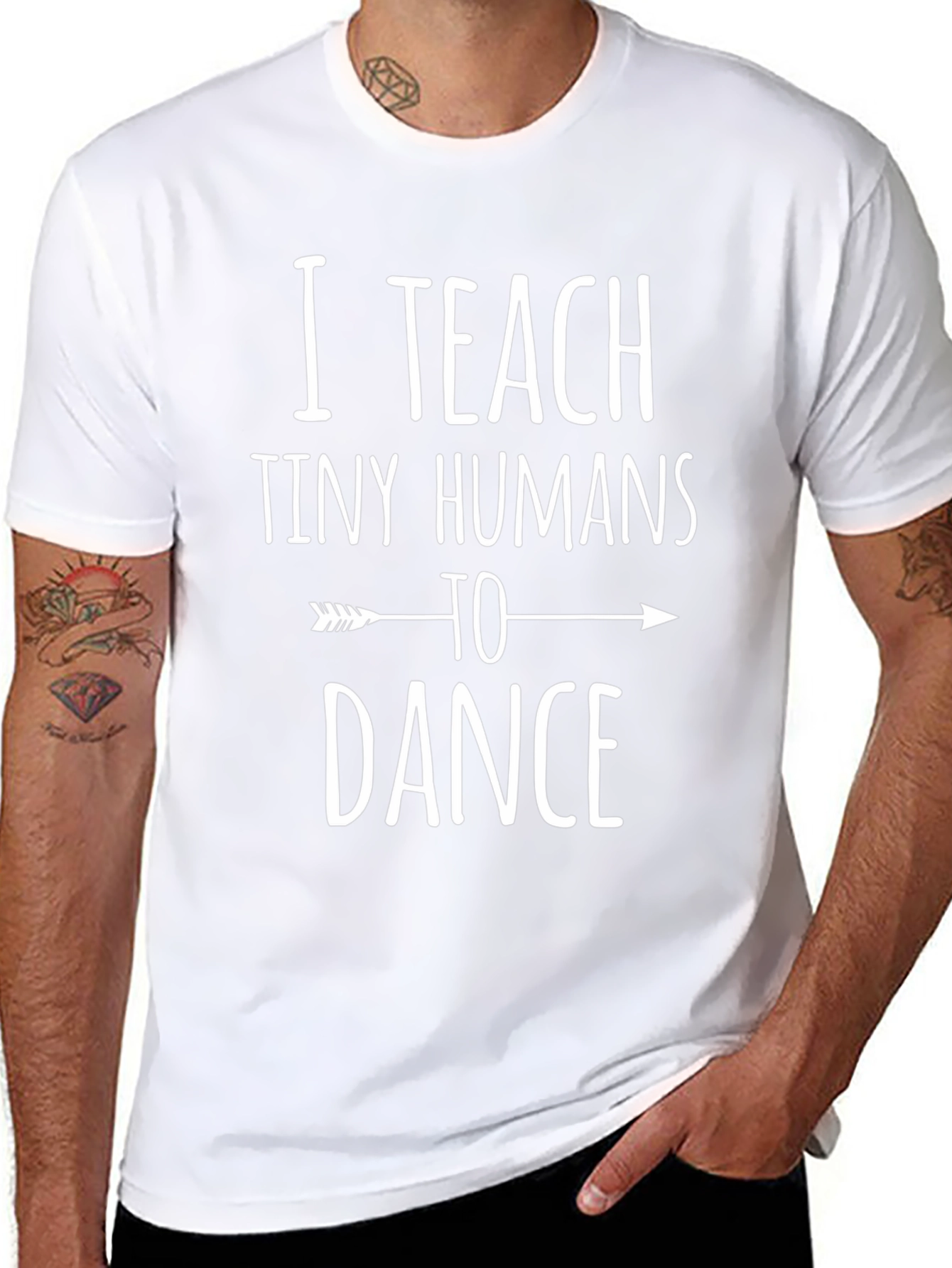 I Teach Tiny Humans to Dance Graphic Tee