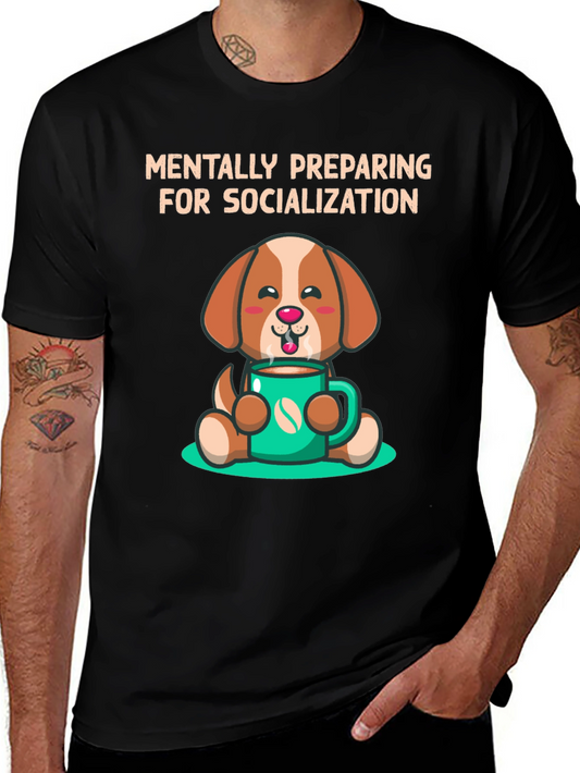 Mentally Preparing Dog T-Shirt