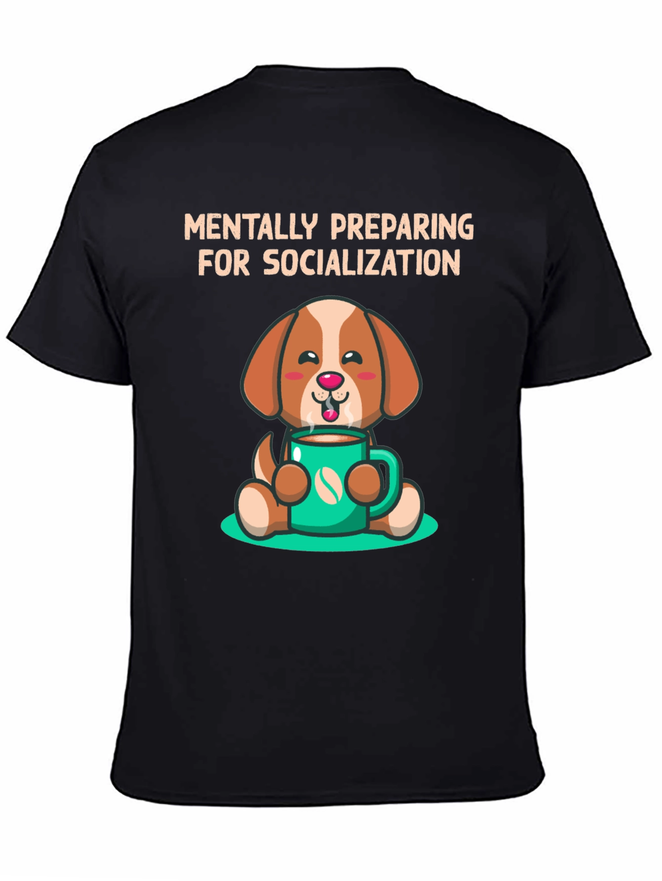 Mentally Preparing Dog T-Shirt