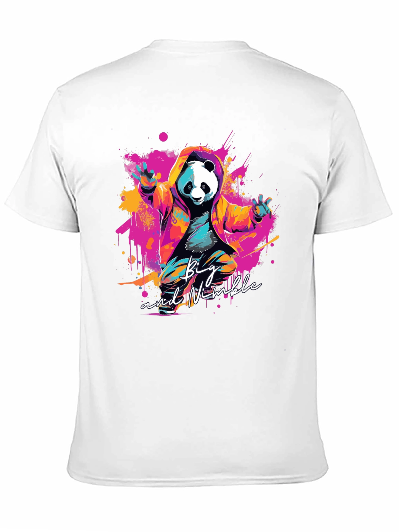 Big & Nimble Panda Graphic T-Shirt