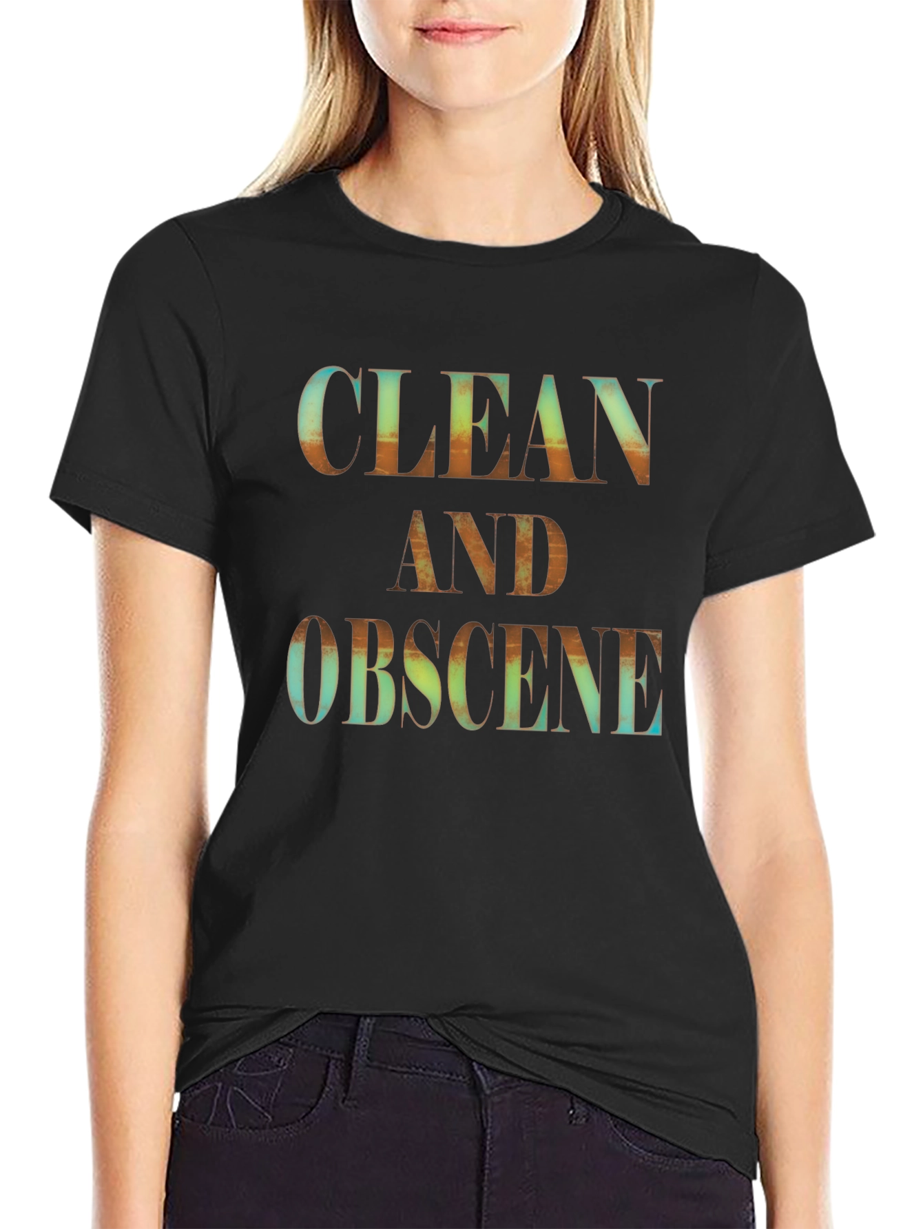 Clean and Obscene Graphic Tee - Black Unisex