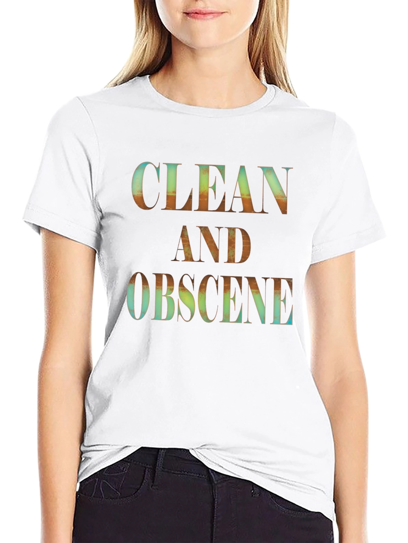 Clean and Obscene Graphic Tee - Black Unisex